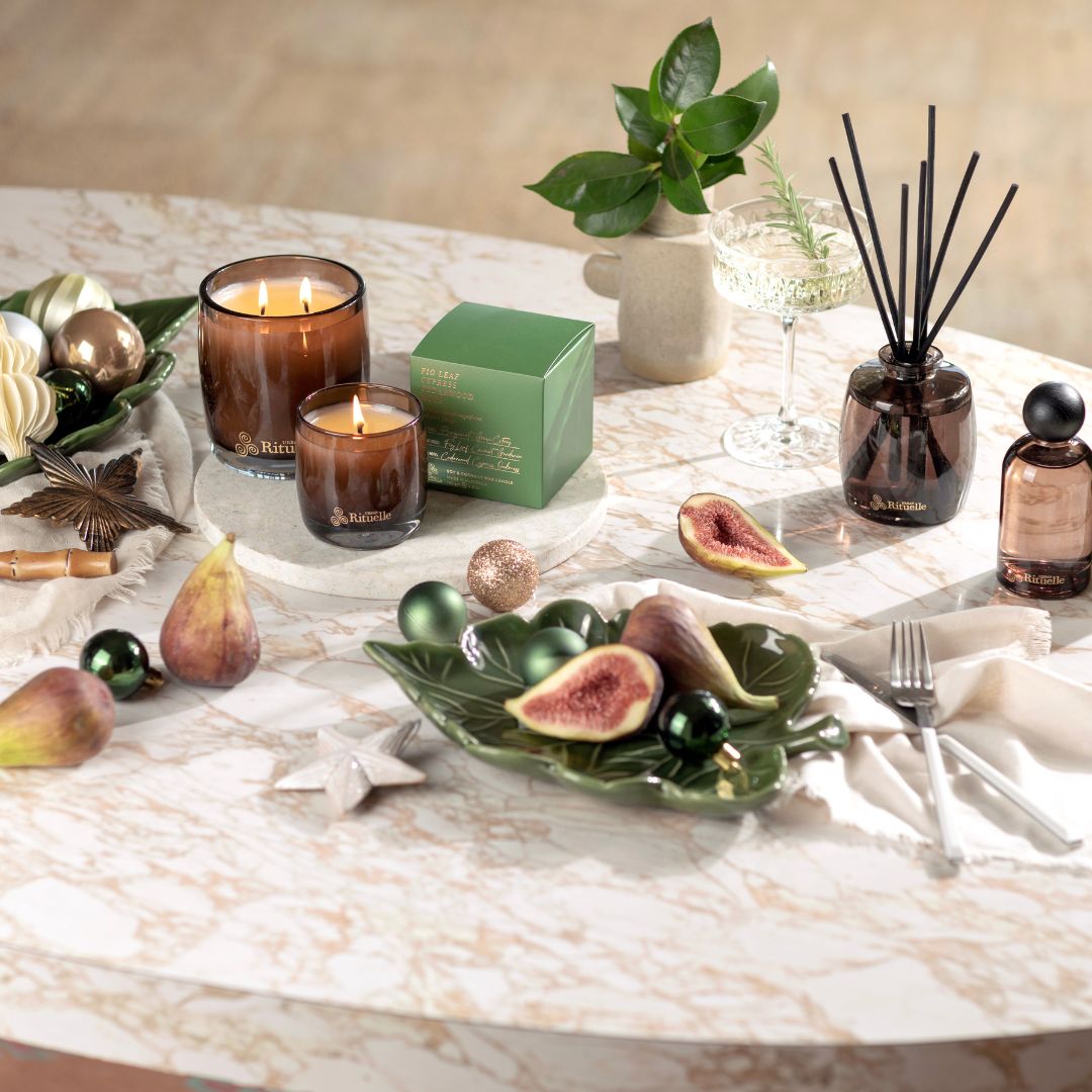 Fig Leaf, Cypress, Cedarwood, Moss<br> TESTER: Fragrance Diffuser Set