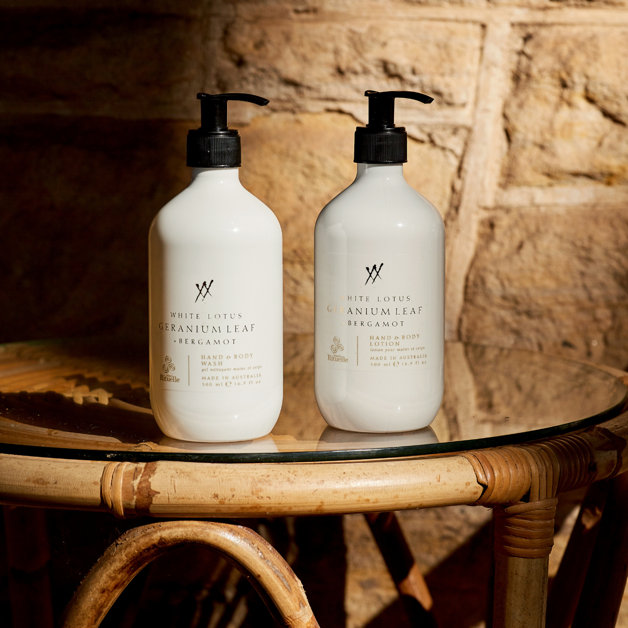 White Lotus, Geranium Leaf & Bergamot<br> Hand & Body Wash | 500ml