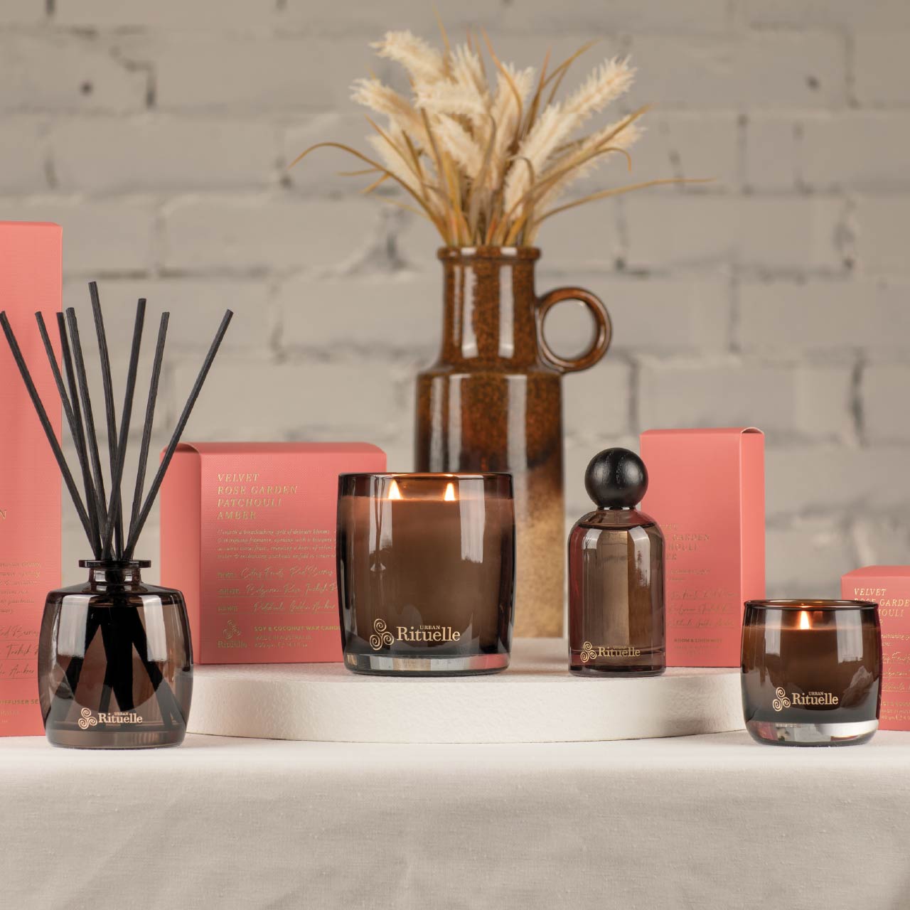 Apotheca Single Fragrance Package - Velvet Rose Garden, Patchouli, Amber