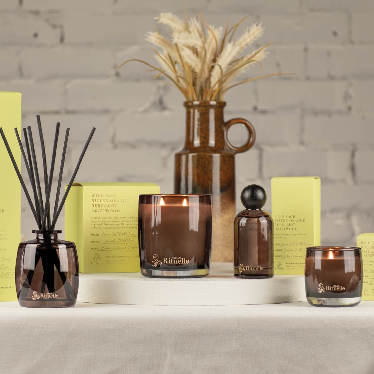 Apotheca Single Fragrance Package - Wild Sage, Bitter Orange, Bergamot, Driftwood
