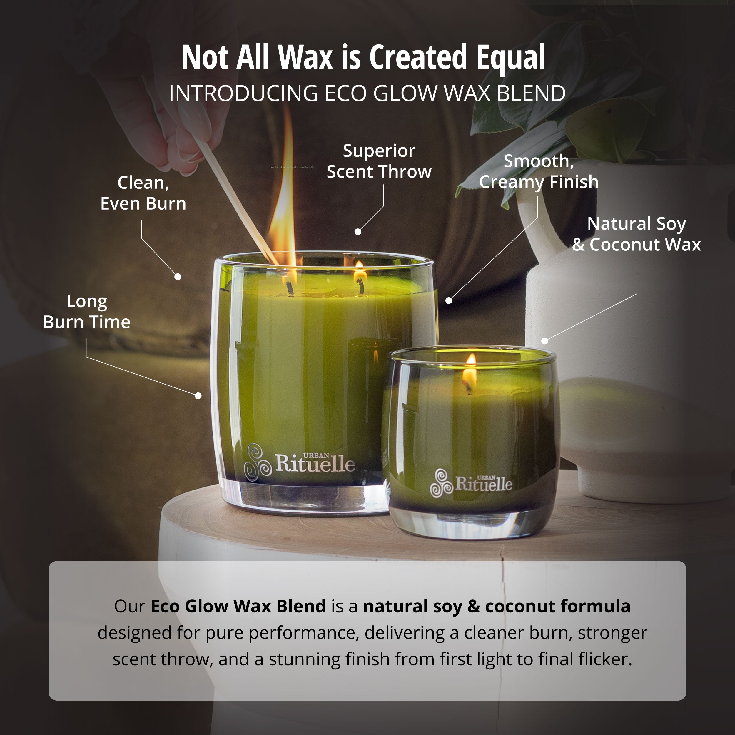 Lemongrass, Lemon Myrtle, Grapefruit & Eucalyptus<br> Scented Soy Candle | 400gm