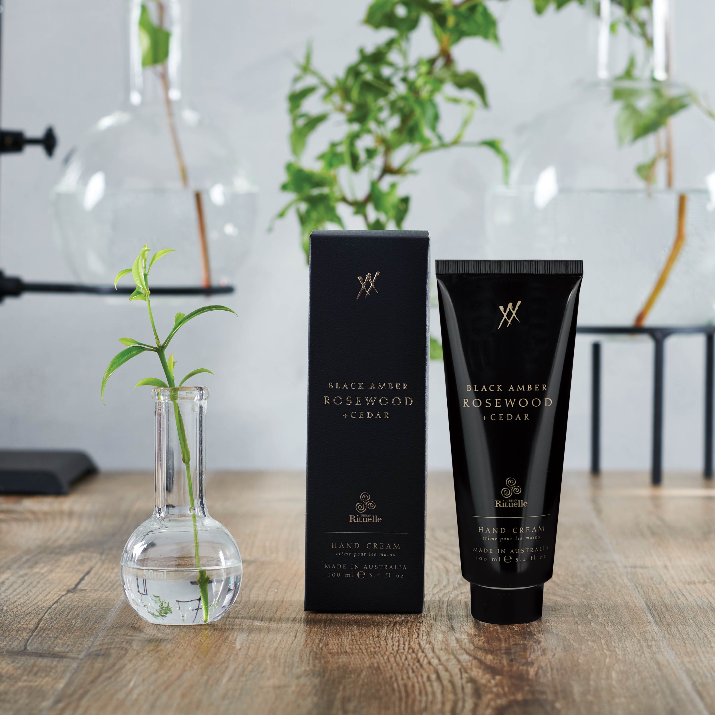 Black Amber, Rosewood & Cedar<br> Hand Cream | 100ml