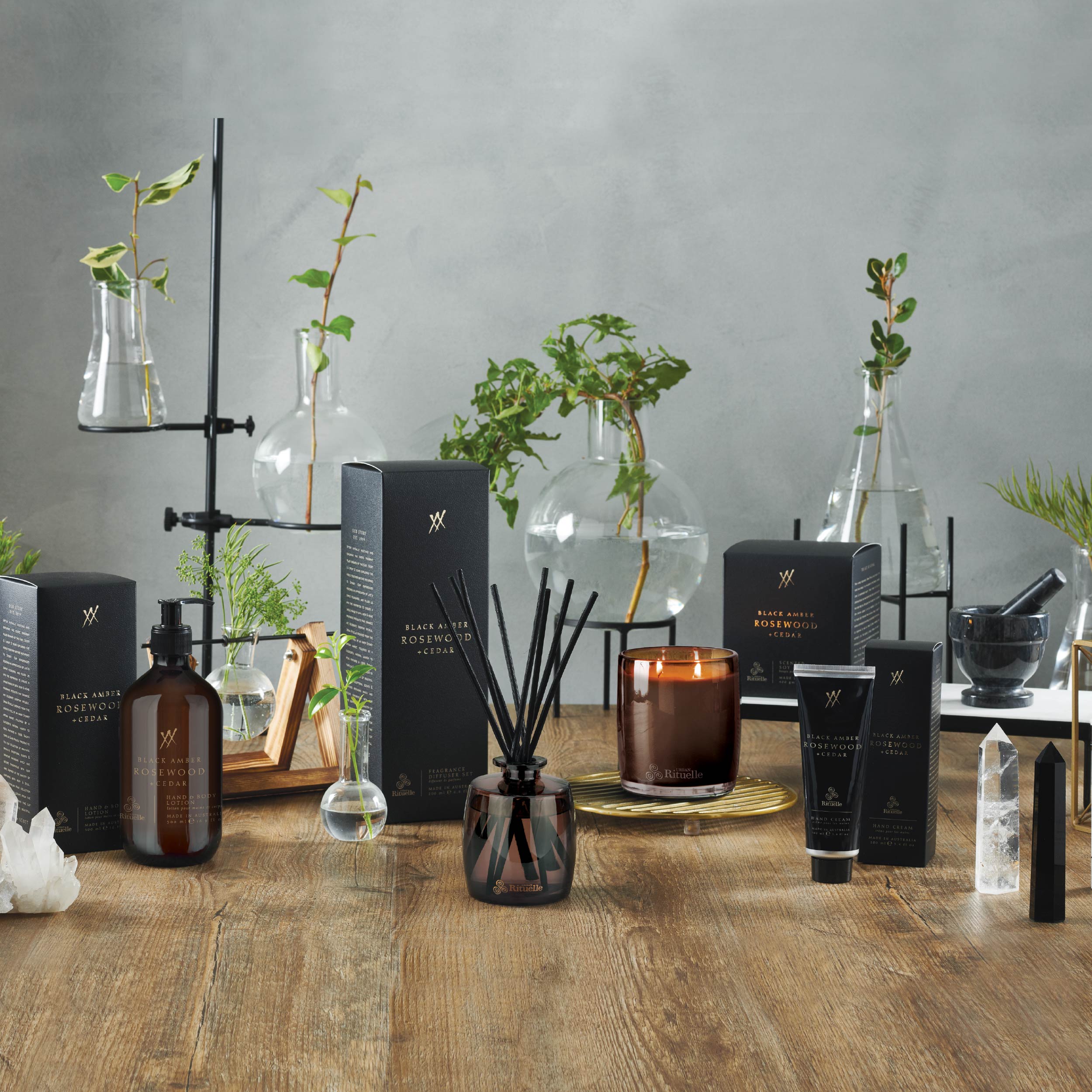 Black Amber, Rosewood & Cedar<br> Hand & Body Lotion | 500ml