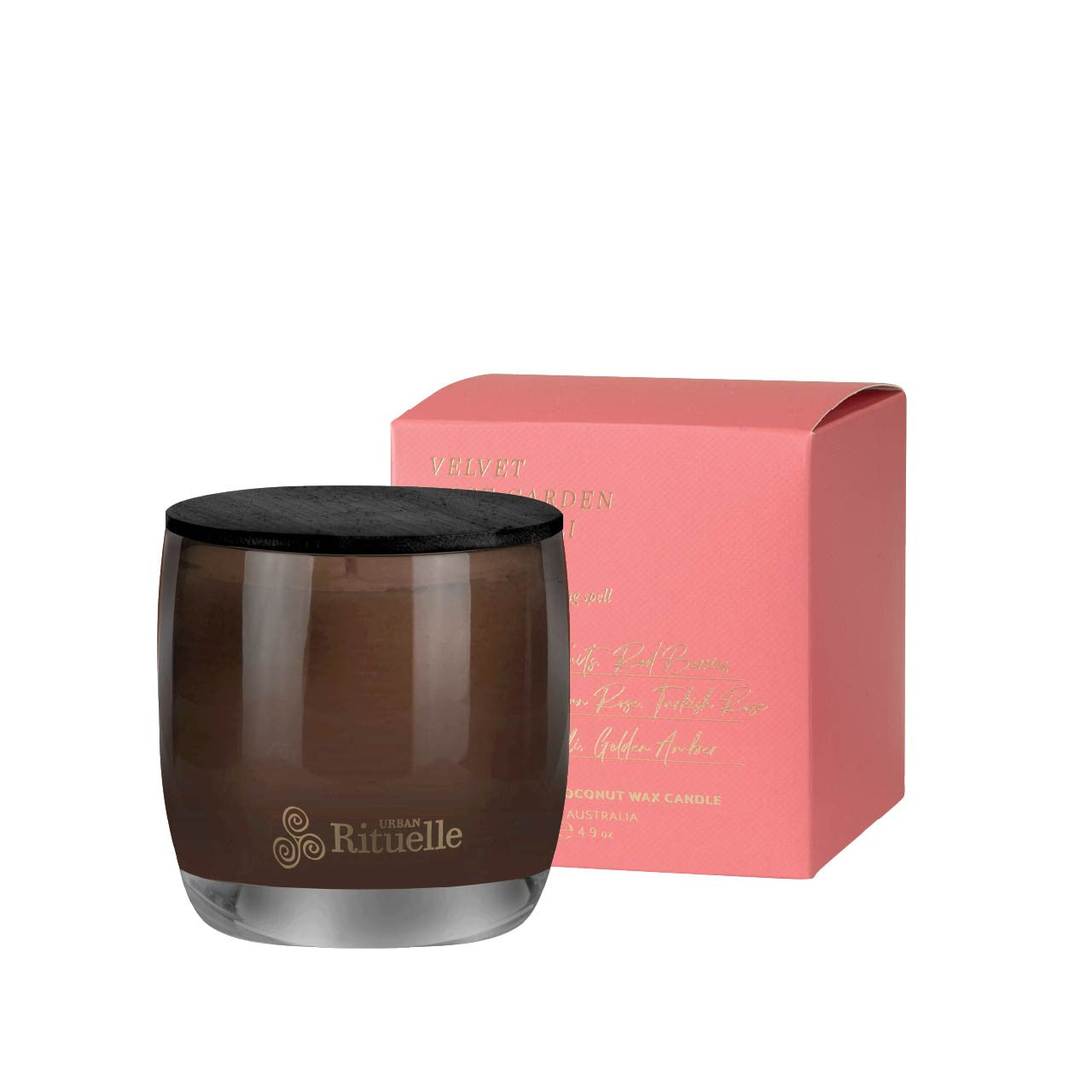 Velvet Rose Garden, Patchouli, Amber<br> Scented Soy Candle | 140gm