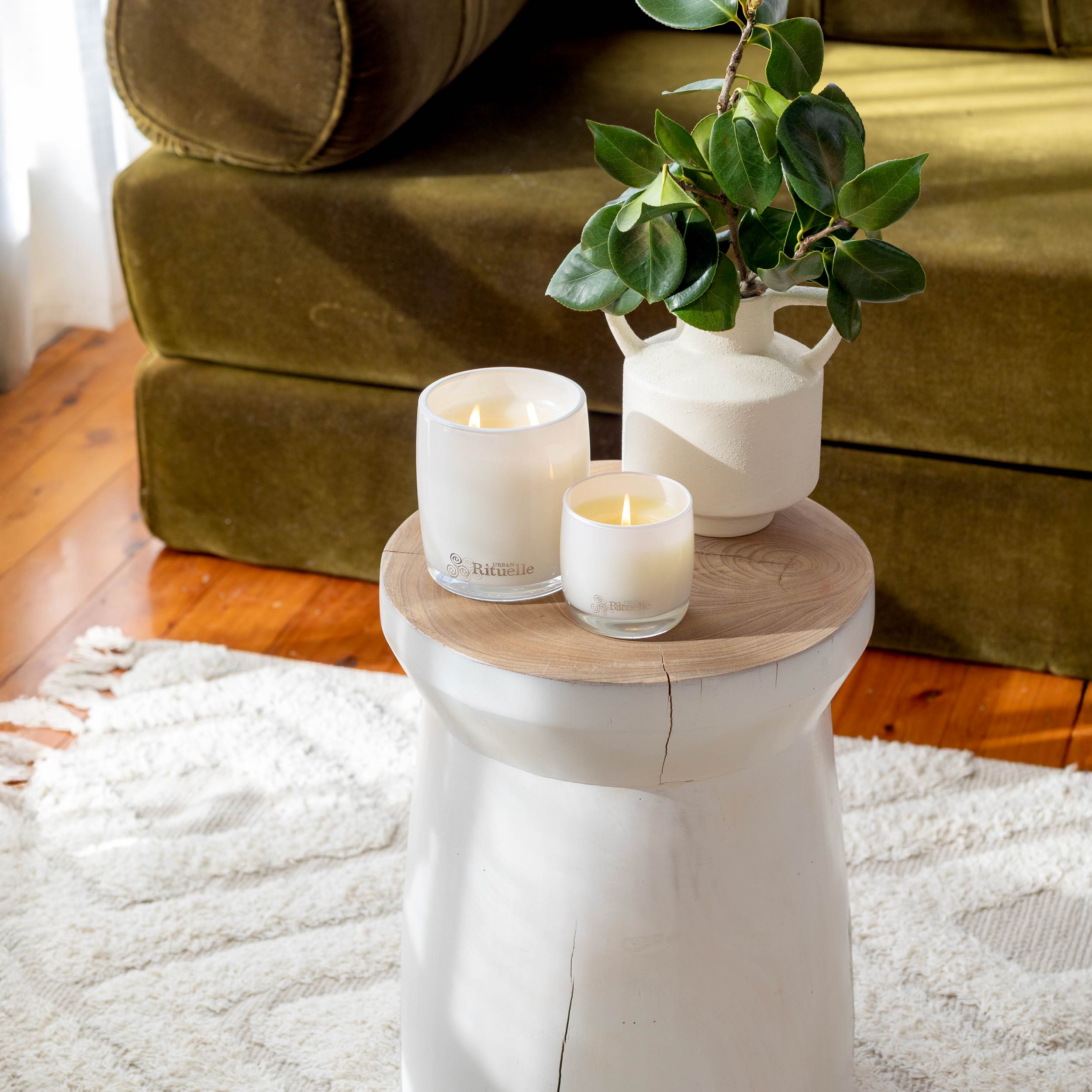 Pistachio, Saffron, Praline, Maple<br> Scented Soy Candle | 140gm