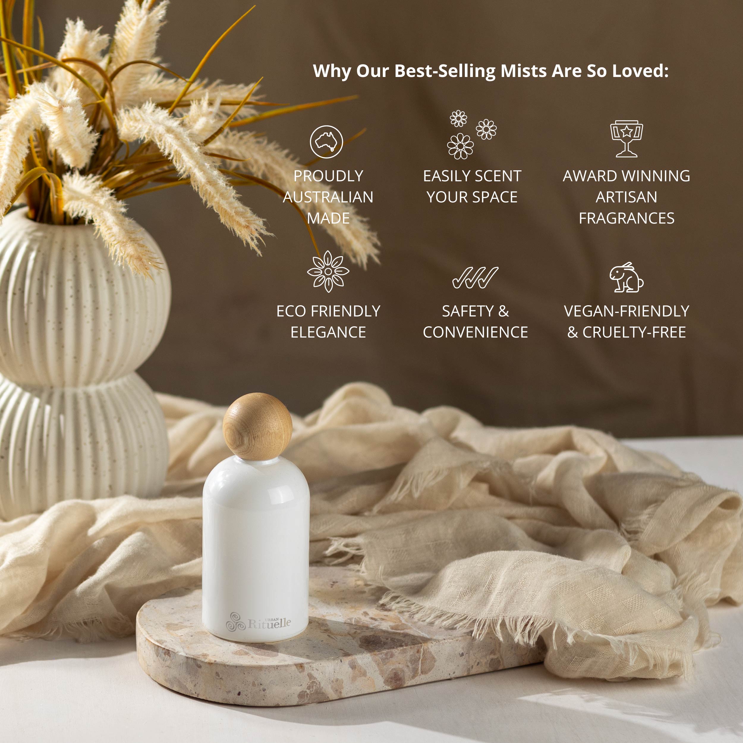 Lemongrass, Lemon Myrtle, Grapefruit & Eucalyptus <br> Room & Linen Mist | 100ml