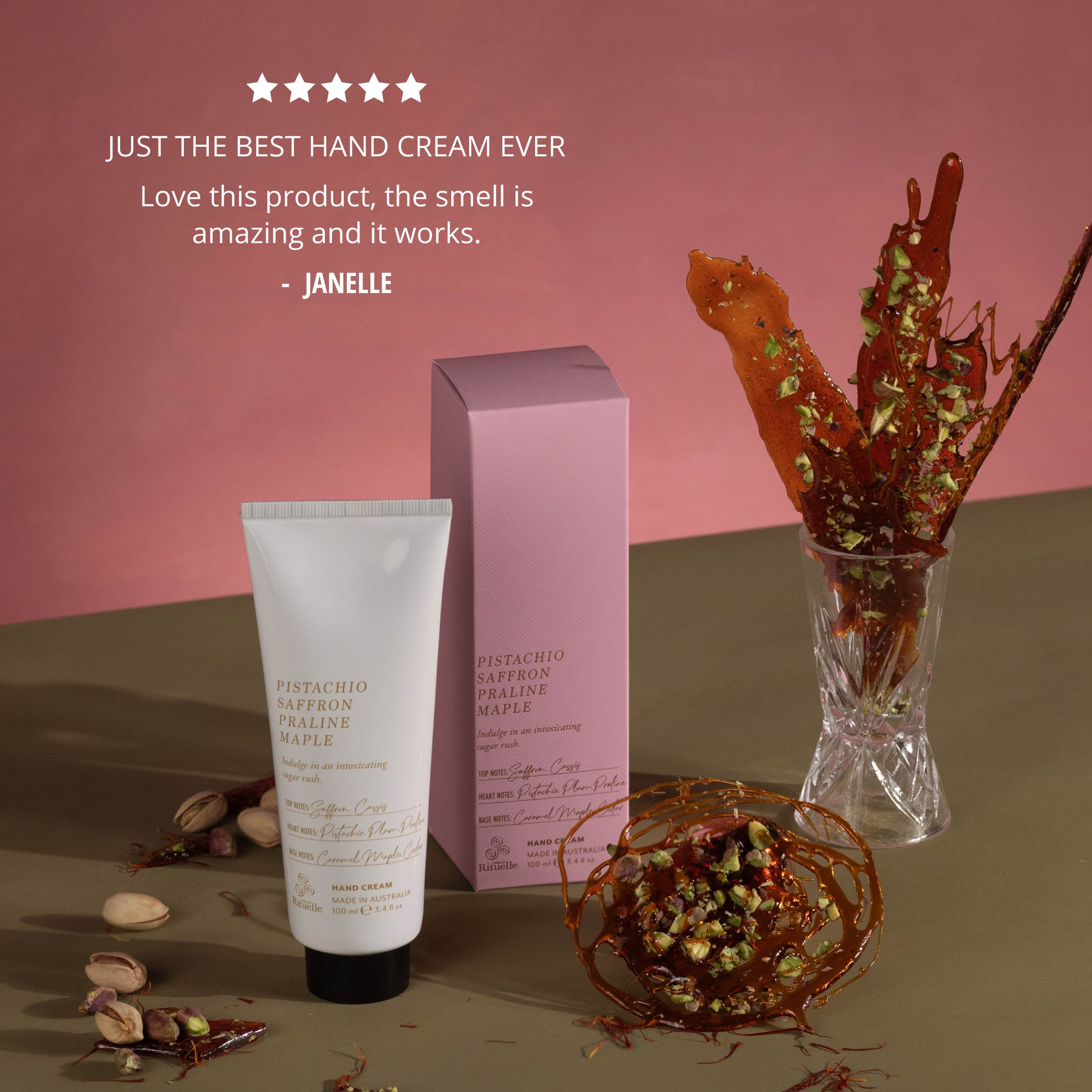 Pistachio, Saffron, Praline, Maple<br>Signature Gift Set