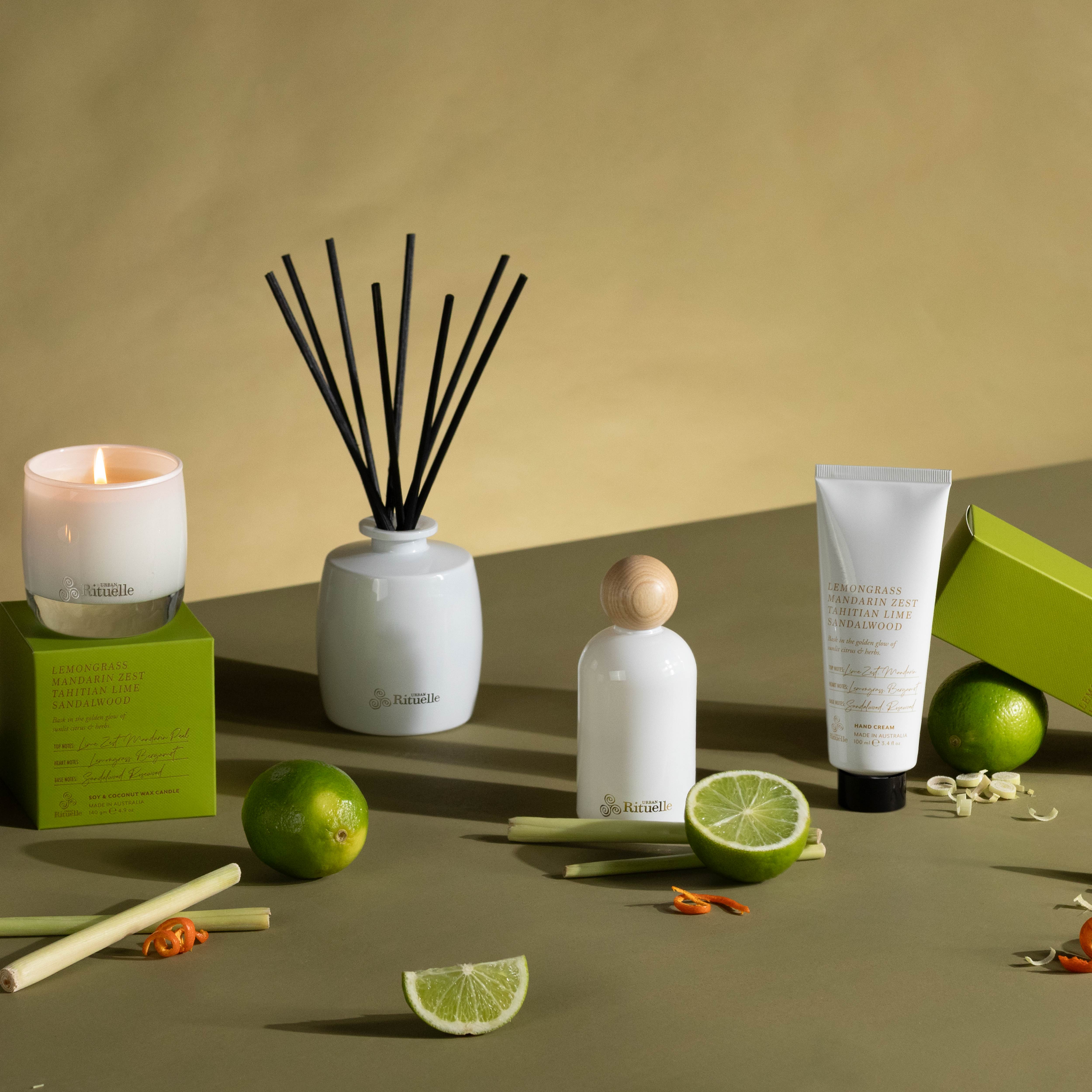 Lemongrass, Mandarin Zest, Tahitian Lime, Sandalwood<br> Room & Linen Mist | 100ml