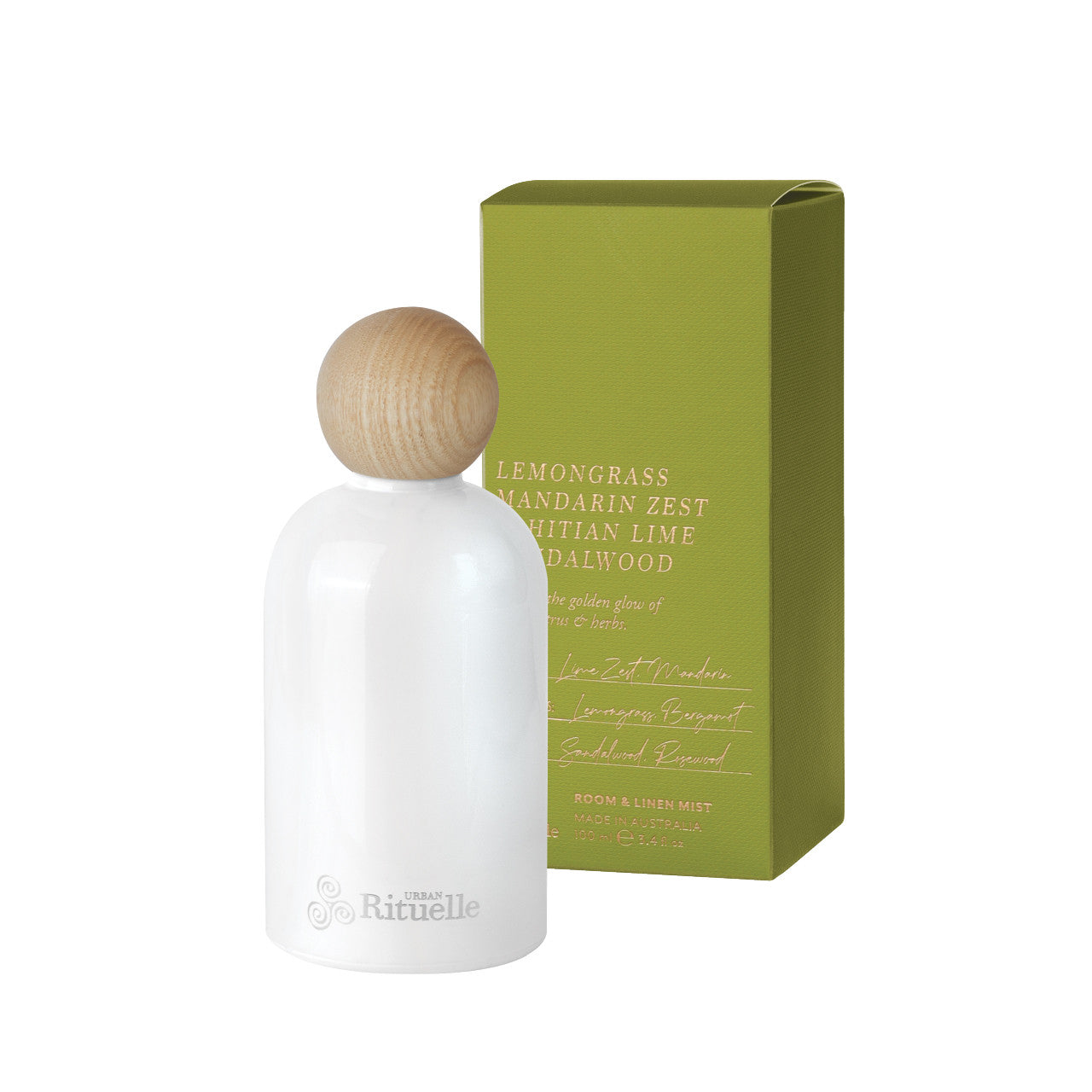 Lemongrass, Mandarin Zest, Tahitian Lime, Sandalwood<br> Room & Linen Mist | 100ml