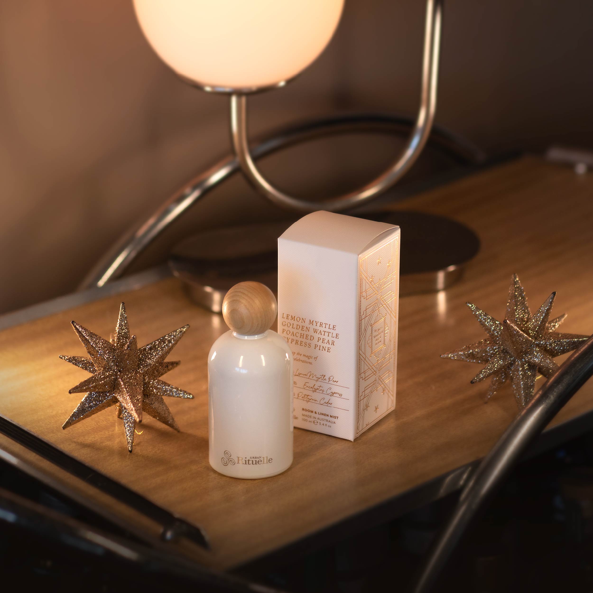 Lemon Myrtle, Golden Wattle, Poached Pear, Cypress Pine<br>Room & Linen Mist | 100ml
