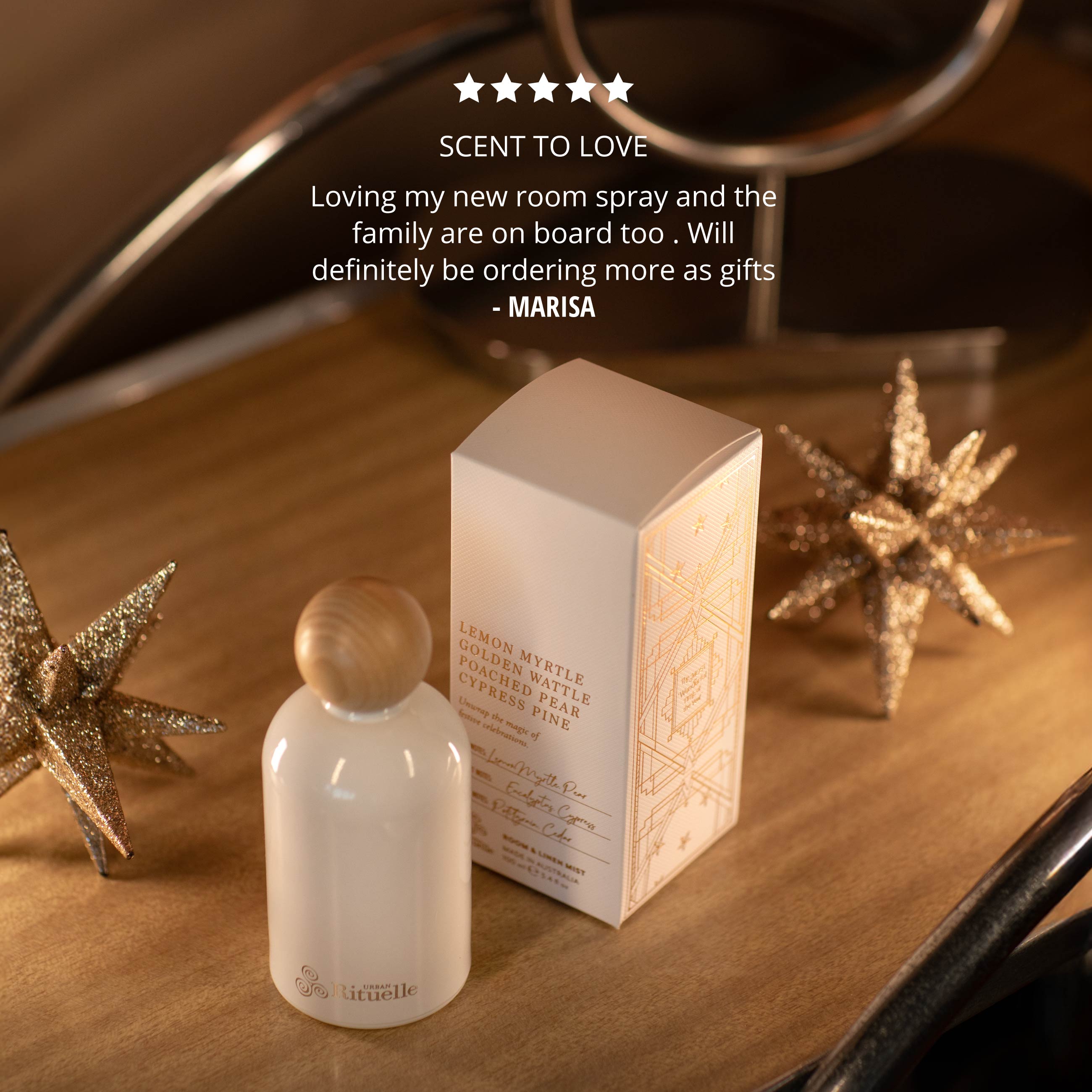 Apotheca Single Fragrance Package - Lemon Myrtle, Golden Wattle, Poached Pear, Cypress Pine
