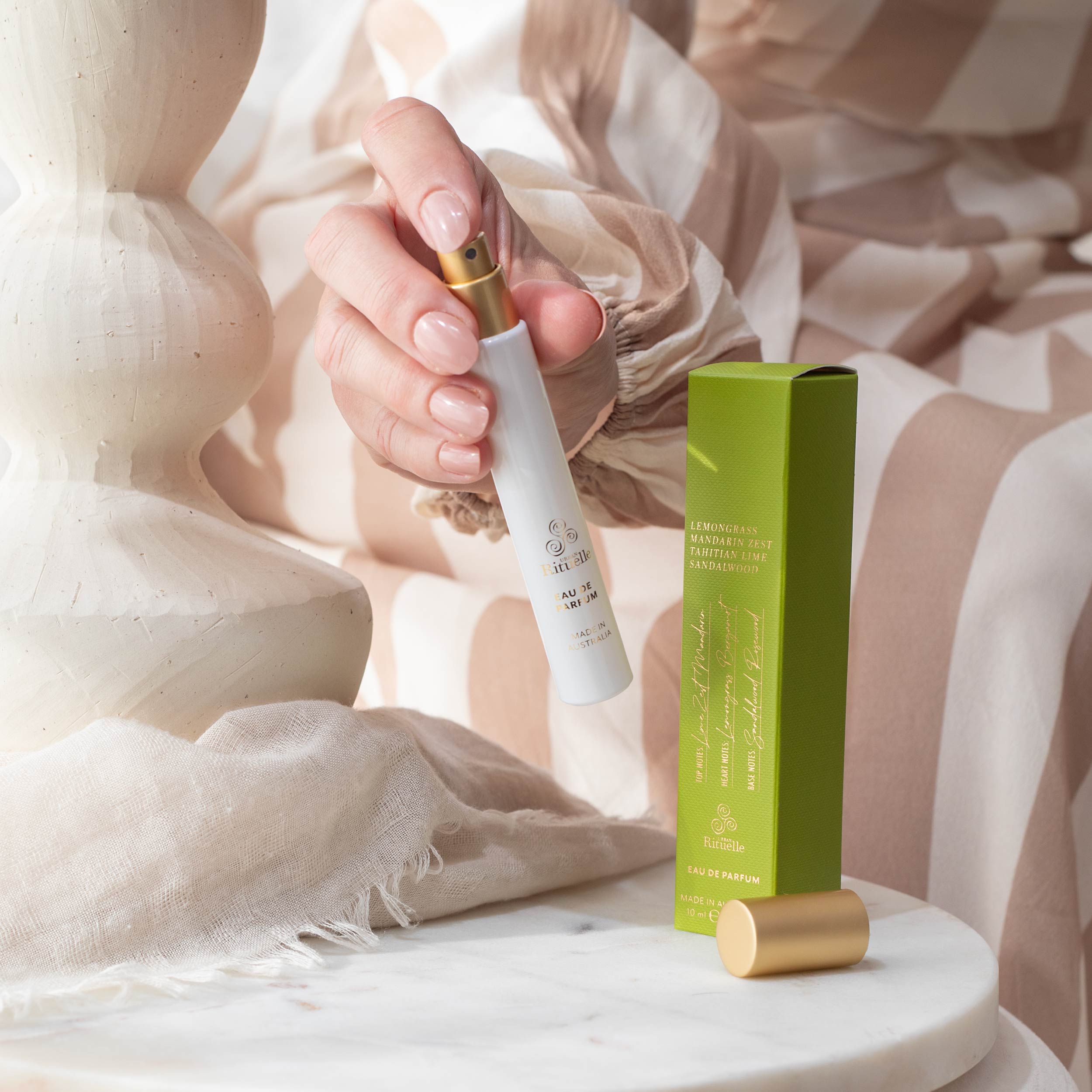 Lemongrass, Mandarin Zest, Tahitian Lime, Sandalwood <br> Eau De Parfum | 10ml
