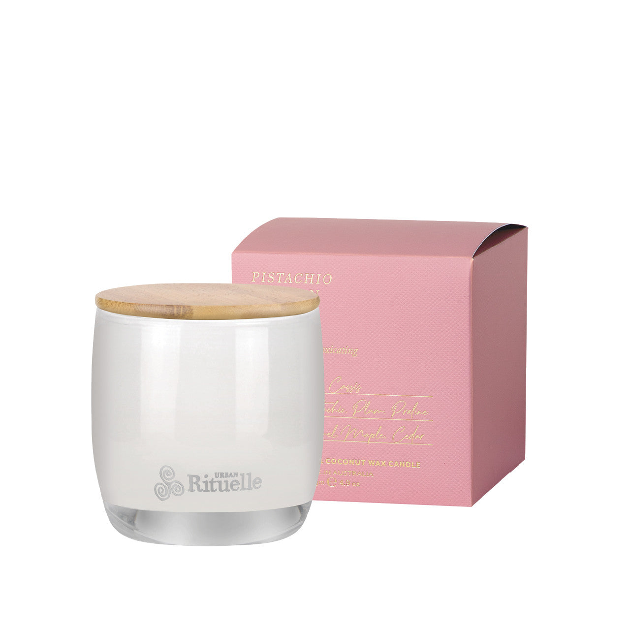 Pistachio, Saffron, Praline, Maple<br>TESTER: Scented Soy Candle | 140gm