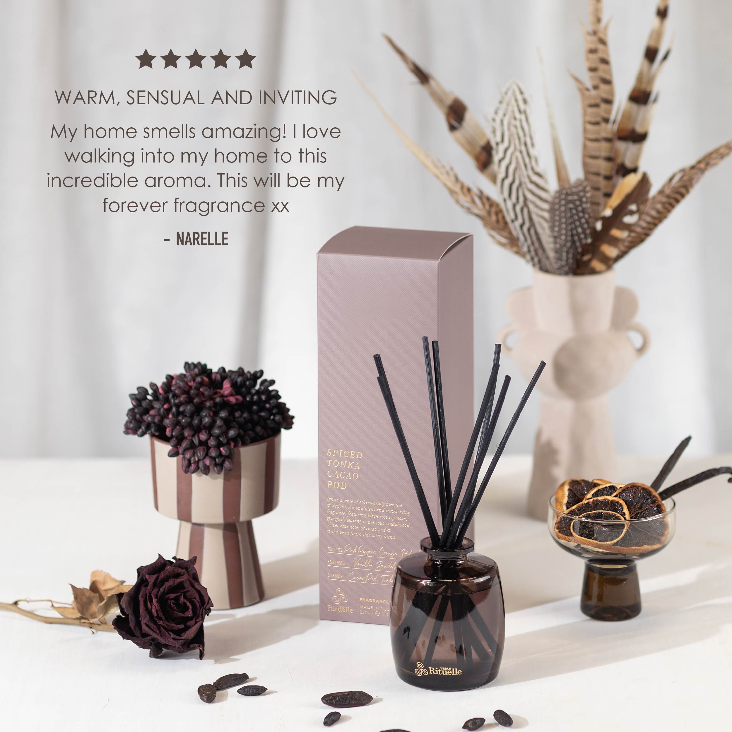 Apotheca Single Fragrance Package - Spiced Tonka, Cacao Pod