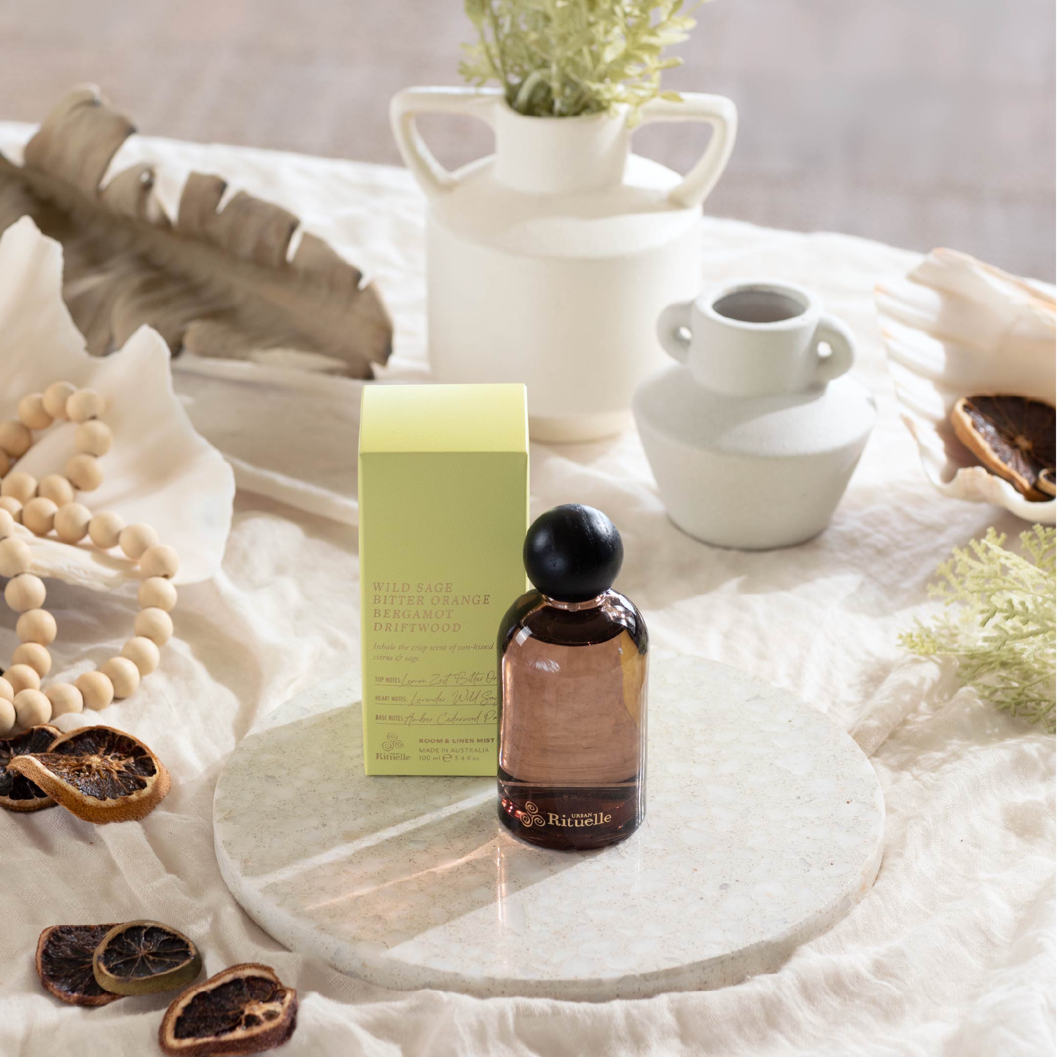 Apotheca Single Fragrance Package - Wild Sage, Bitter Orange, Bergamot, Driftwood