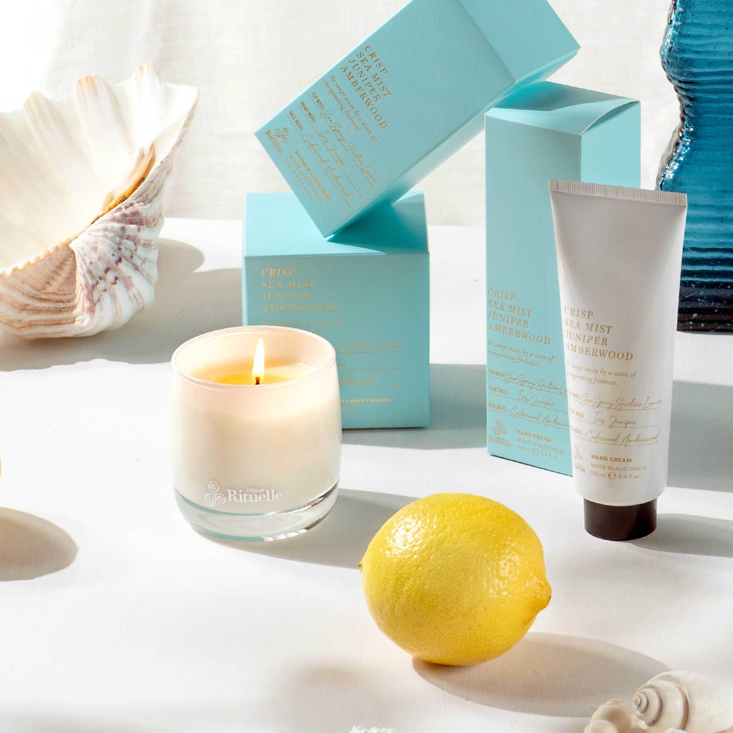 Crisp Sea Mist, Juniper, Amberwood<br>TESTER: Hand Cream | 100ml