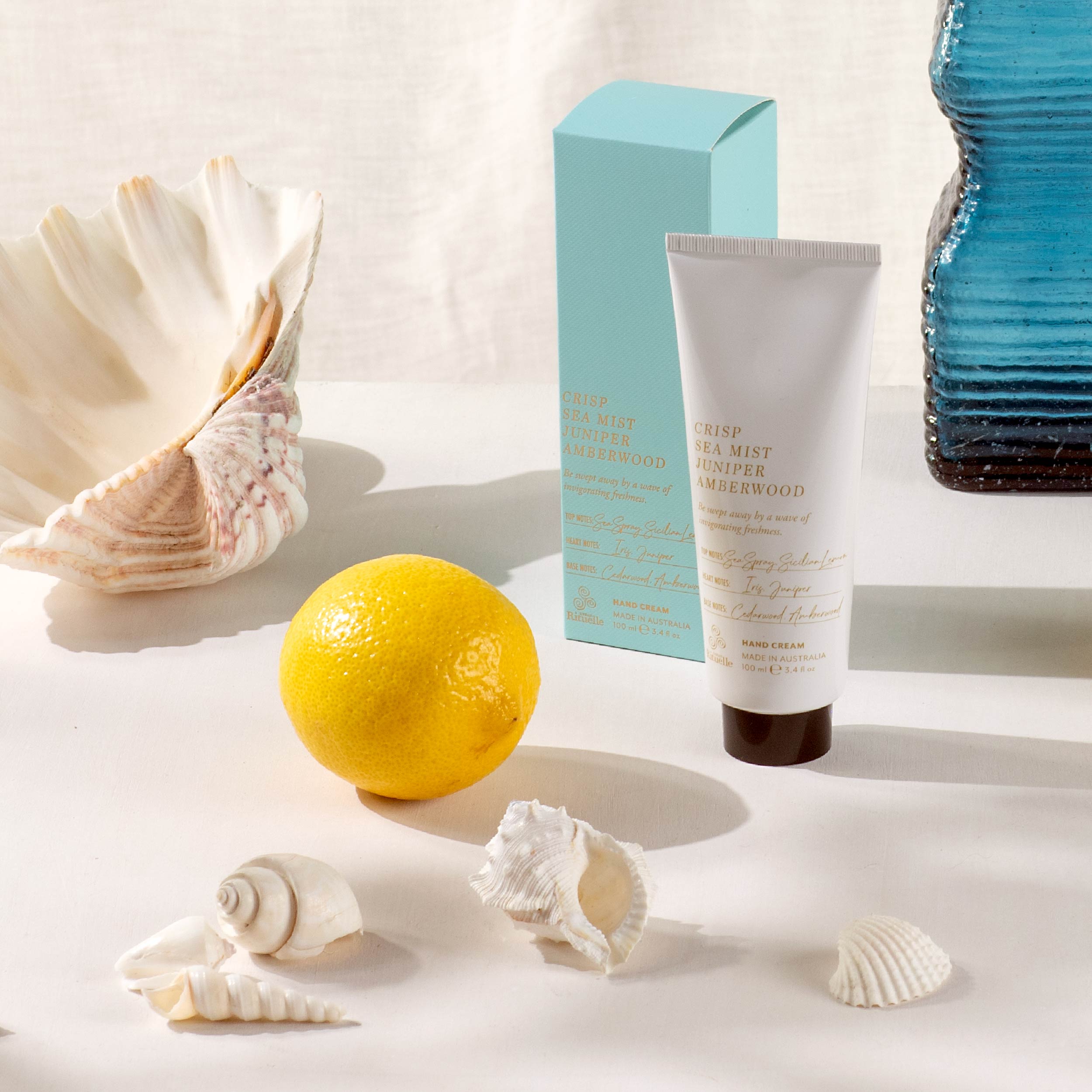 Crisp Sea Mist, Juniper, Amberwood<br>TESTER: Hand Cream | 100ml