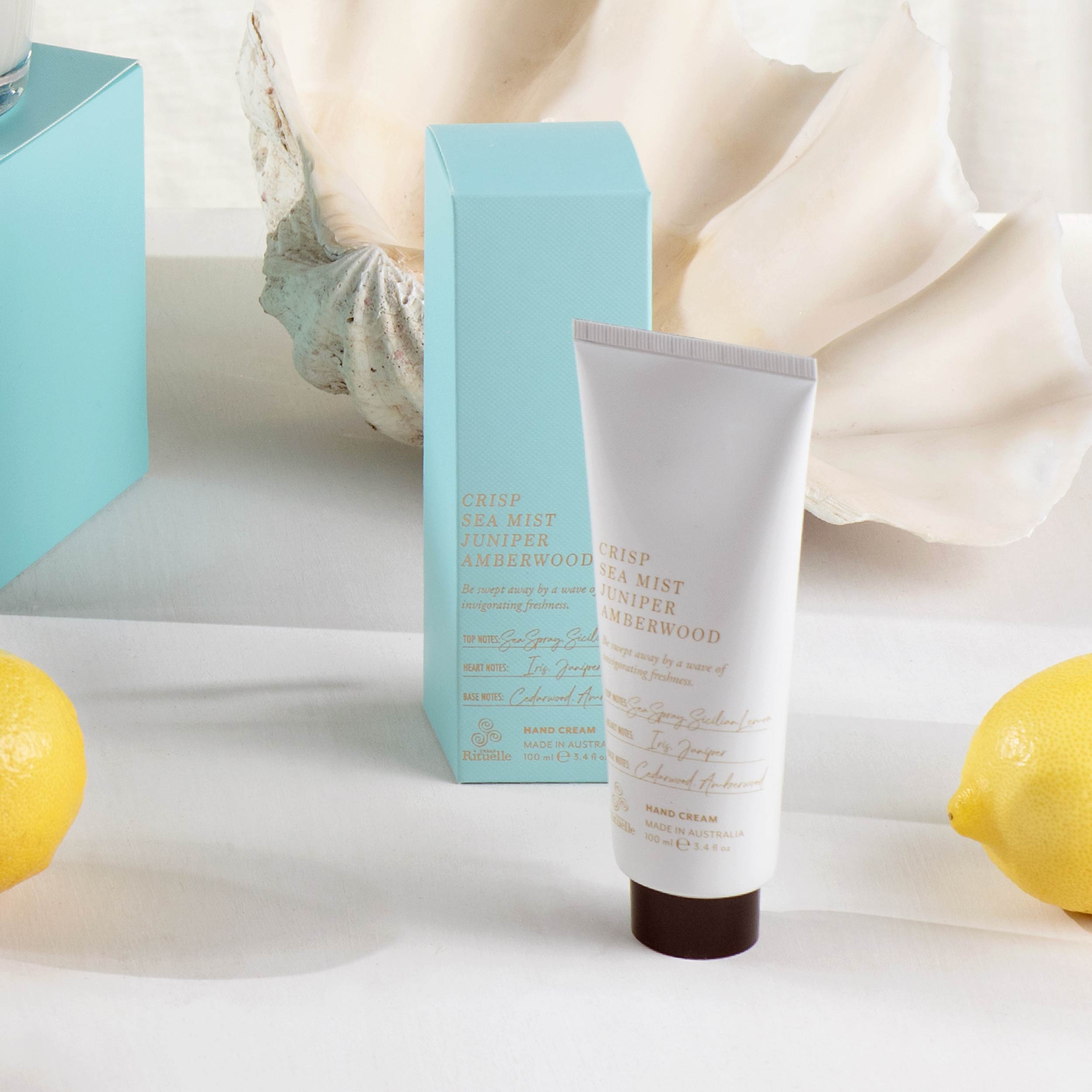 Crisp Sea Mist, Juniper, Amberwood<br>TESTER: Hand Cream | 100ml