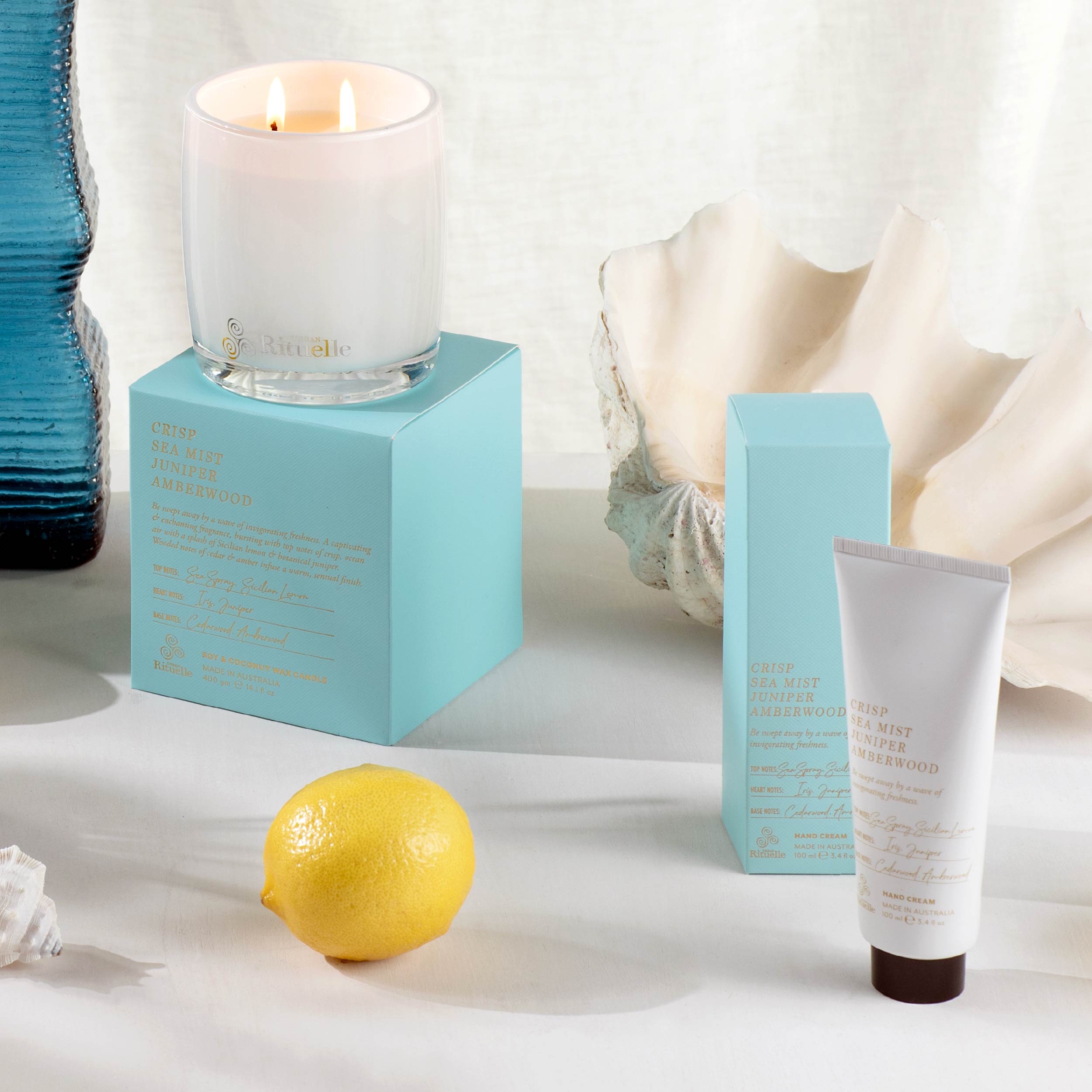 Crisp Sea Mist, Juniper, Amberwood<br>TESTER: Hand Cream | 100ml