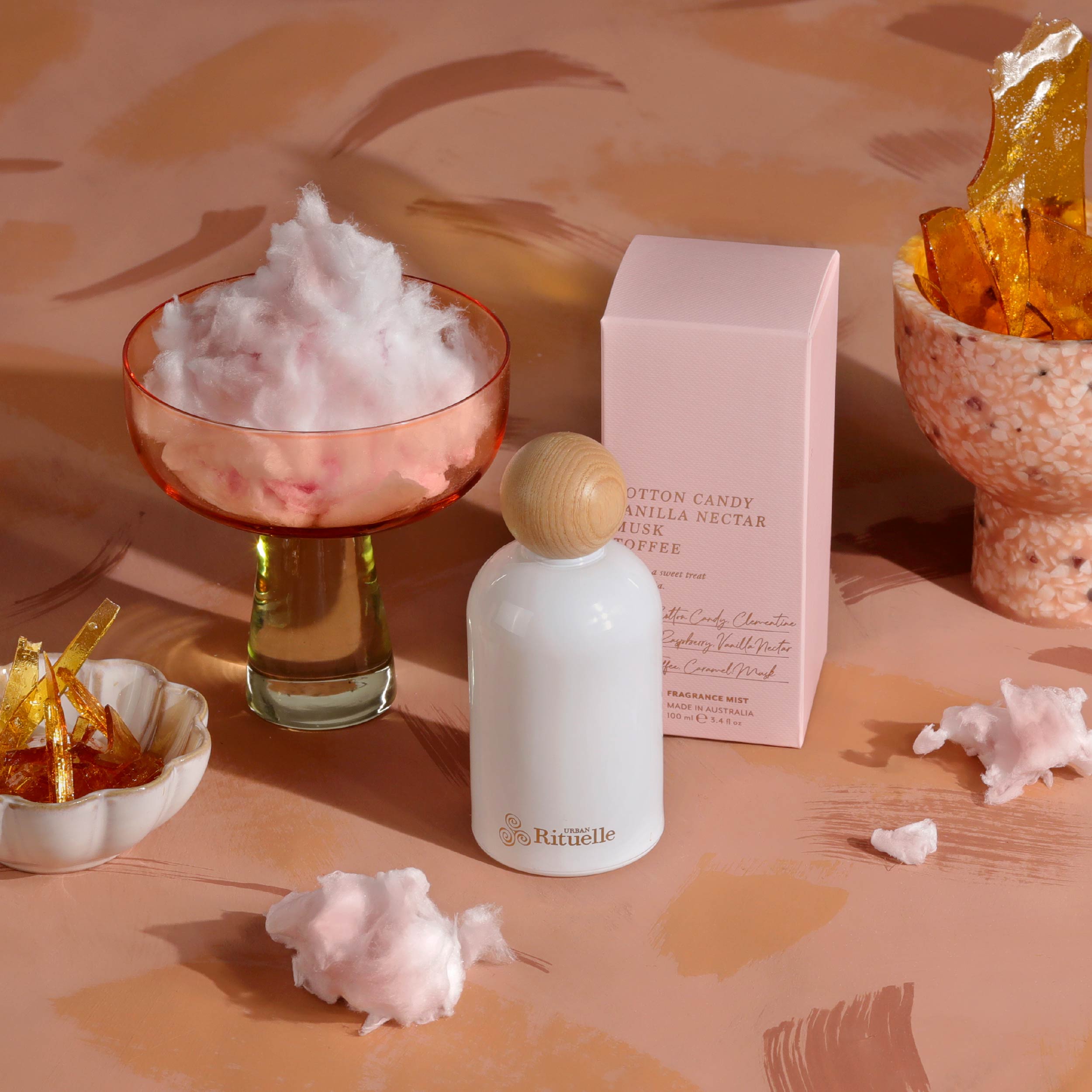 Cotton Candy, Vanilla Nectar, Musk, Toffee<br>Fragrance Mist | 100ml