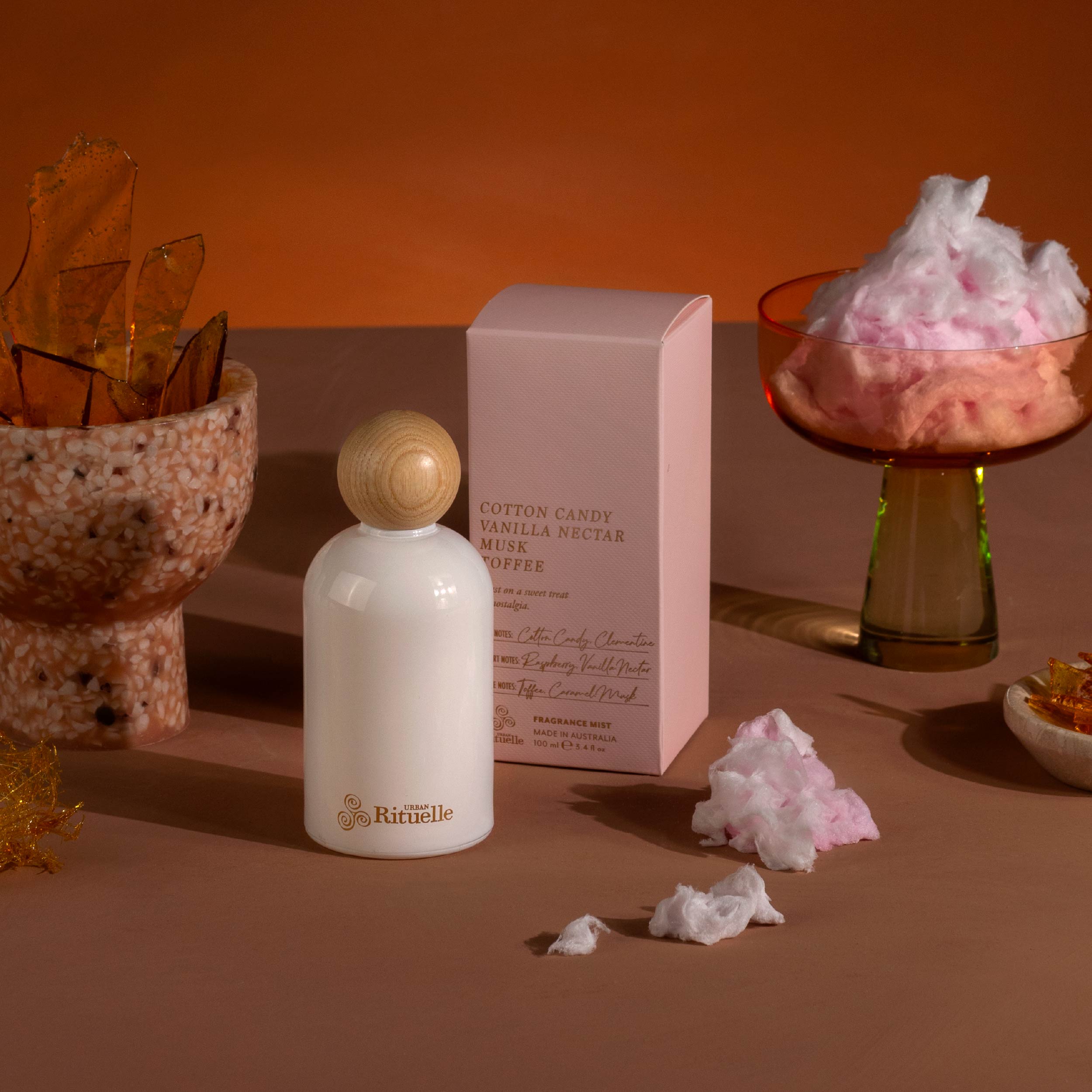 Cotton Candy, Vanilla Nectar, Musk, Toffee<br>Fragrance Mist | 100ml