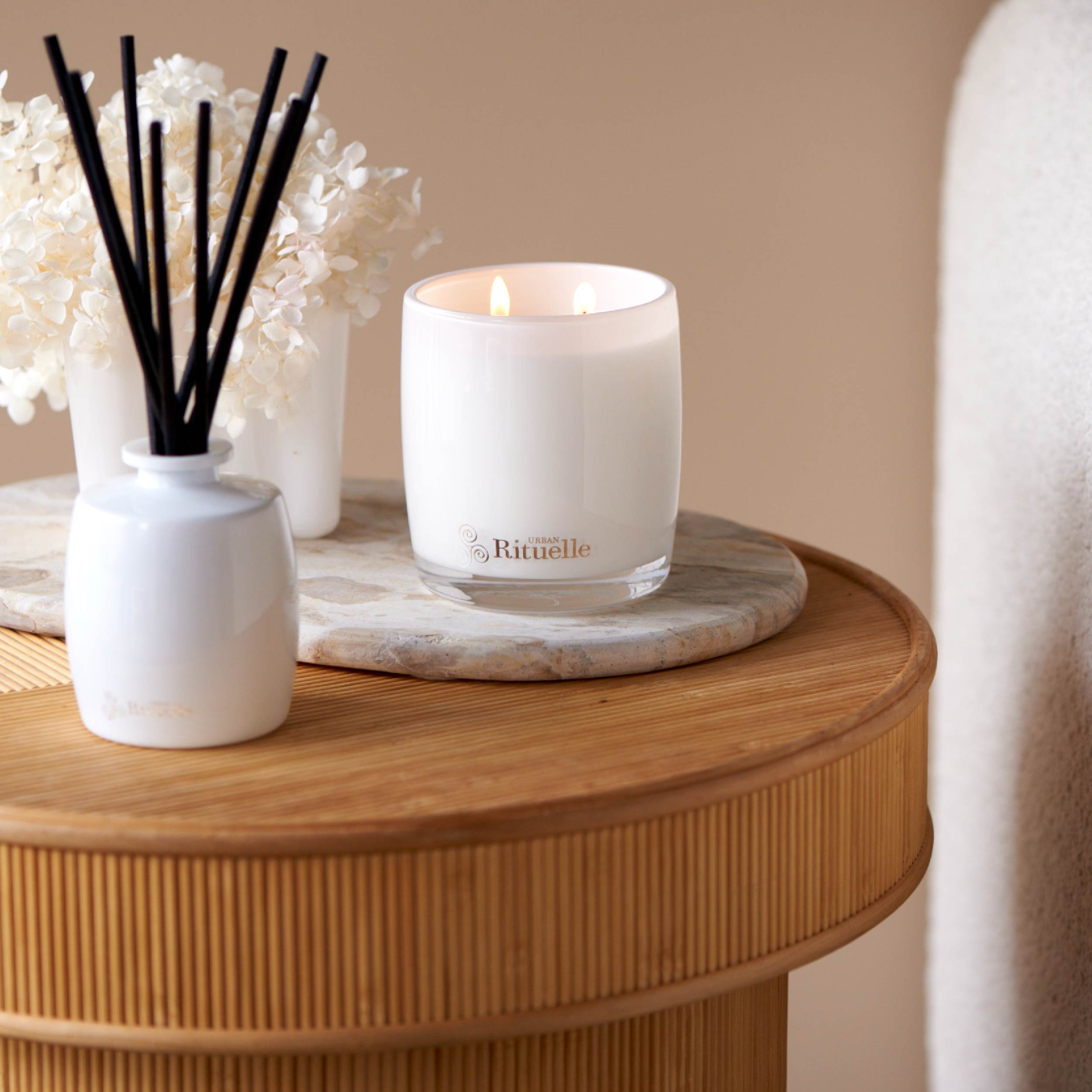 Pistachio, Saffron, Praline, Maple<br> Scented Soy Candle | 400gm