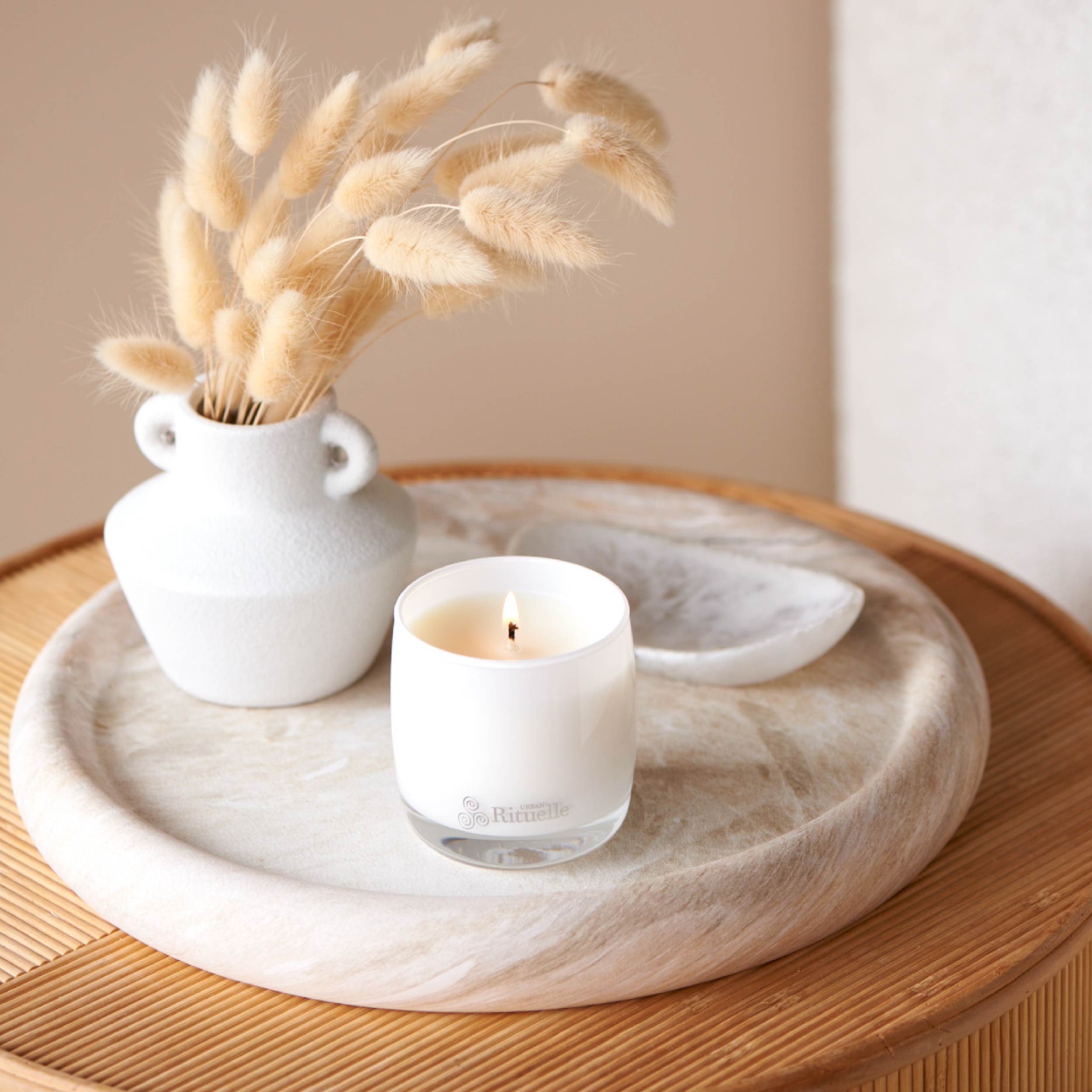 Cotton Candy, Vanilla Nectar, Musk, Toffee <br> Scented Soy Candle | 140gm