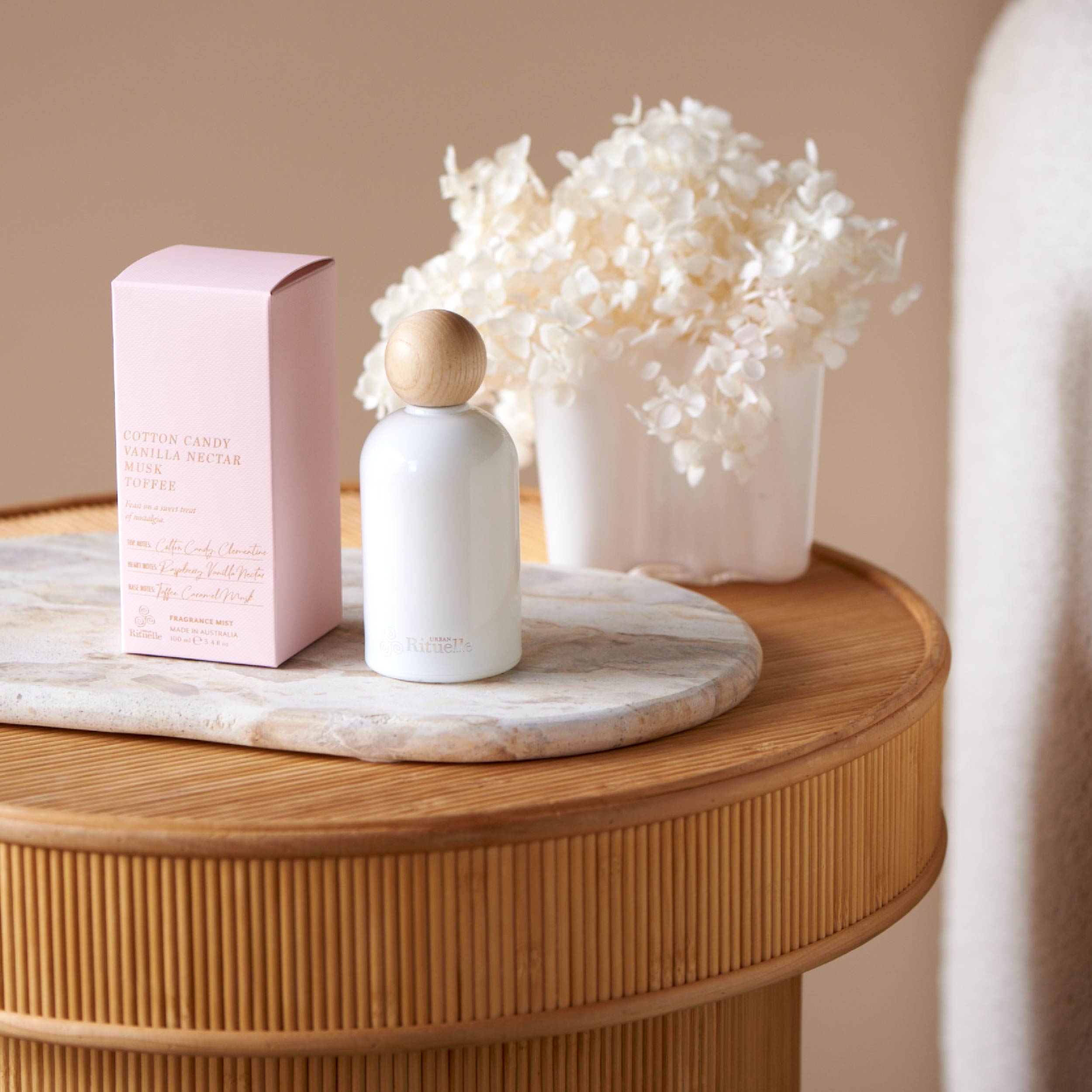 Cotton Candy, Vanilla Nectar, Musk, Toffee<br>Fragrance Mist | 100ml