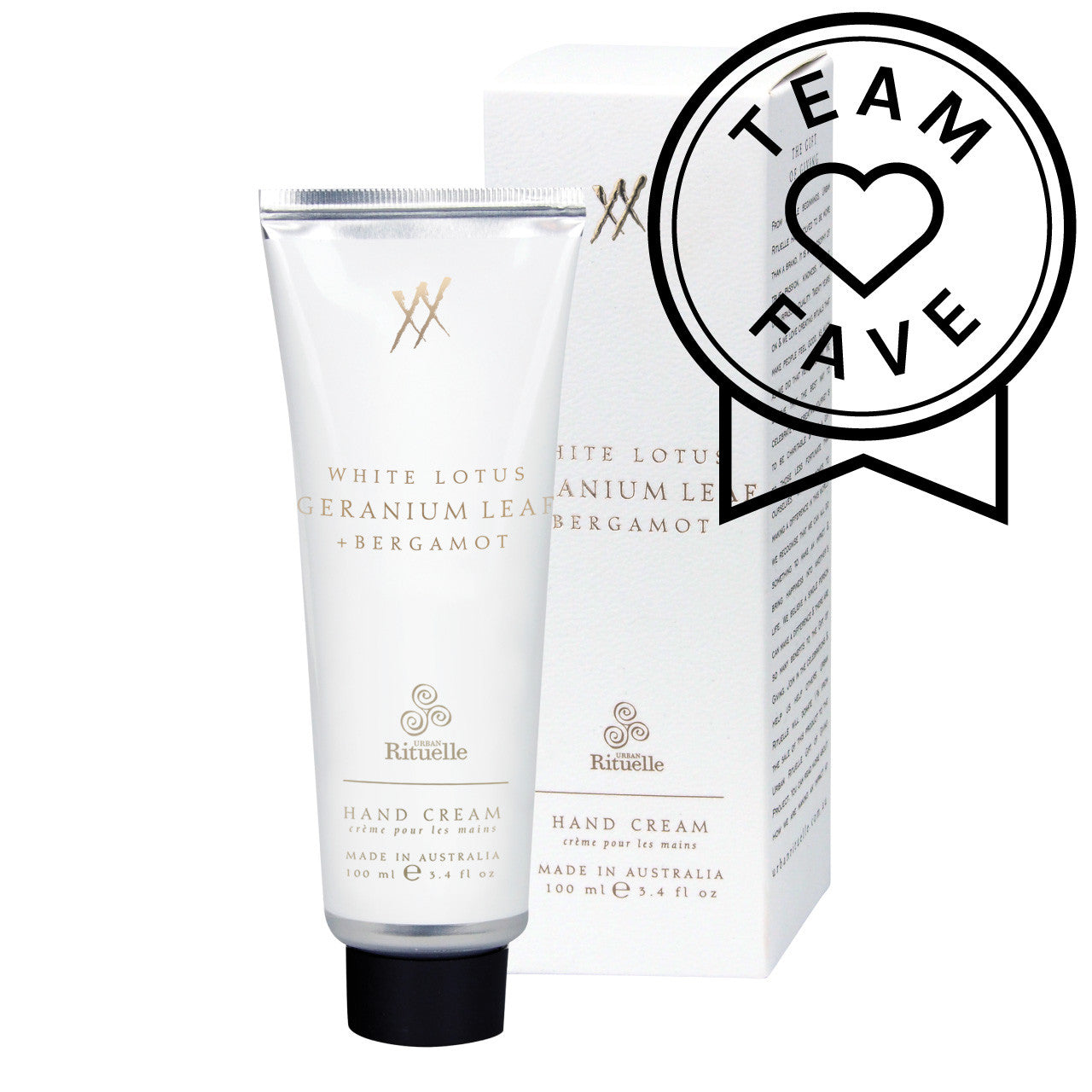 White Lotus, Geranium Leaf & Bergamot<br> Tester: Hand Cream | 100ml