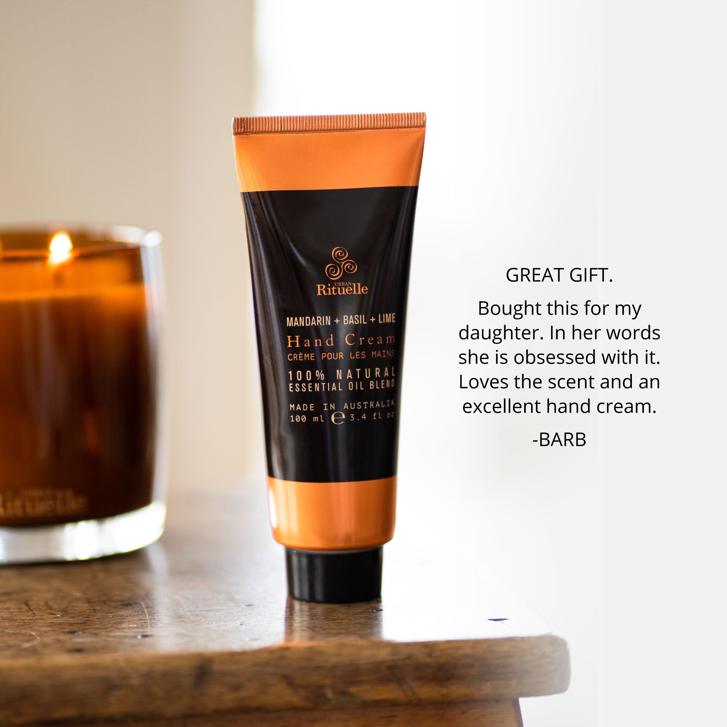 Mandarin, Basil & Lime<br> Hand Cream | 100ml