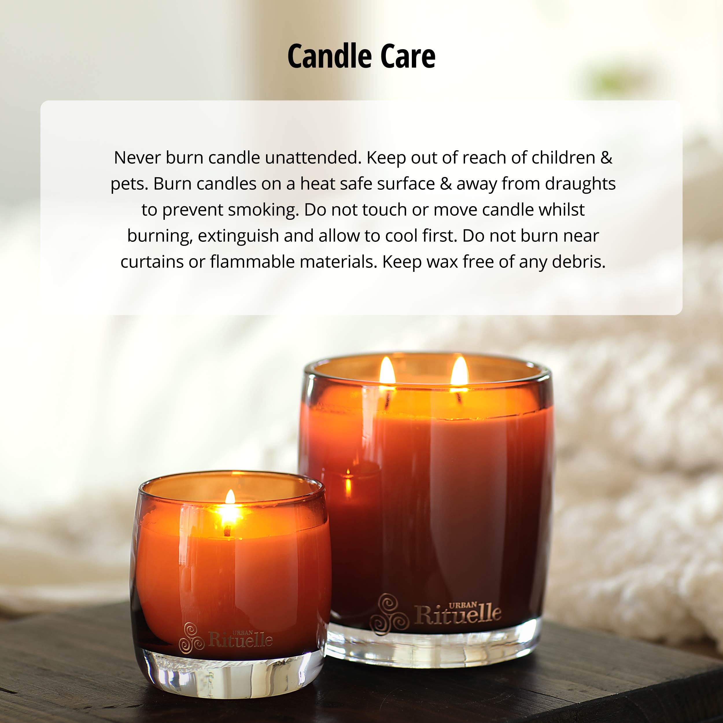 Mandarin, Basil & Lime<br> Scented Soy Candle | 140gm