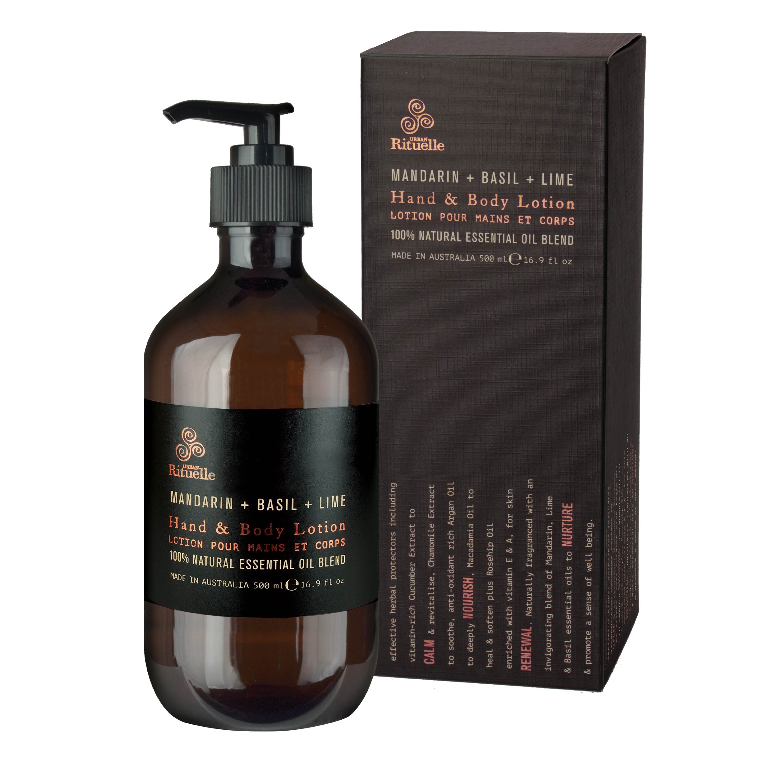 Mandarin, Basil & Lime<br> TESTER: Hand & Body Lotion