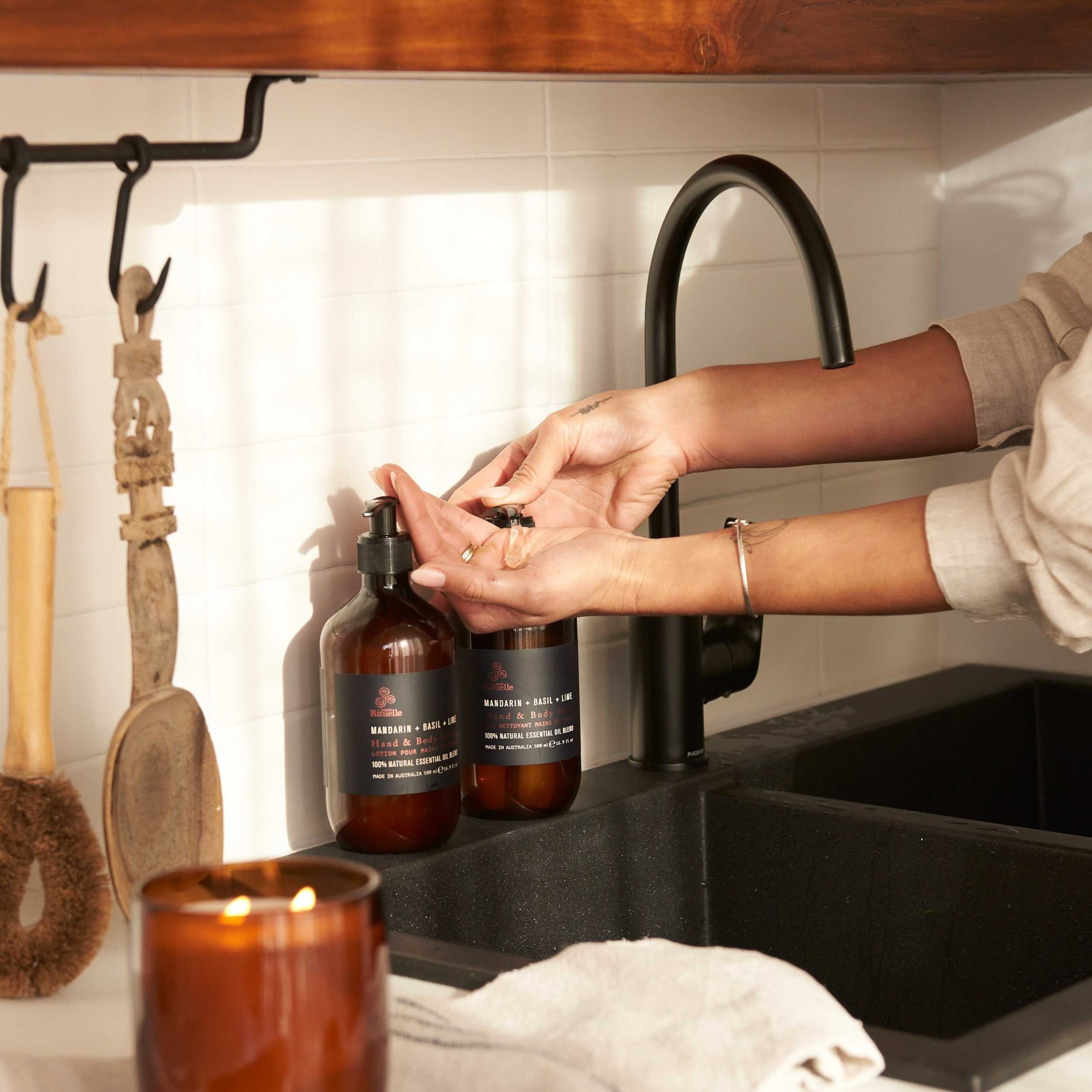 Mandarin, Basil & Lime<br> Hand & Body Wash | 500ml