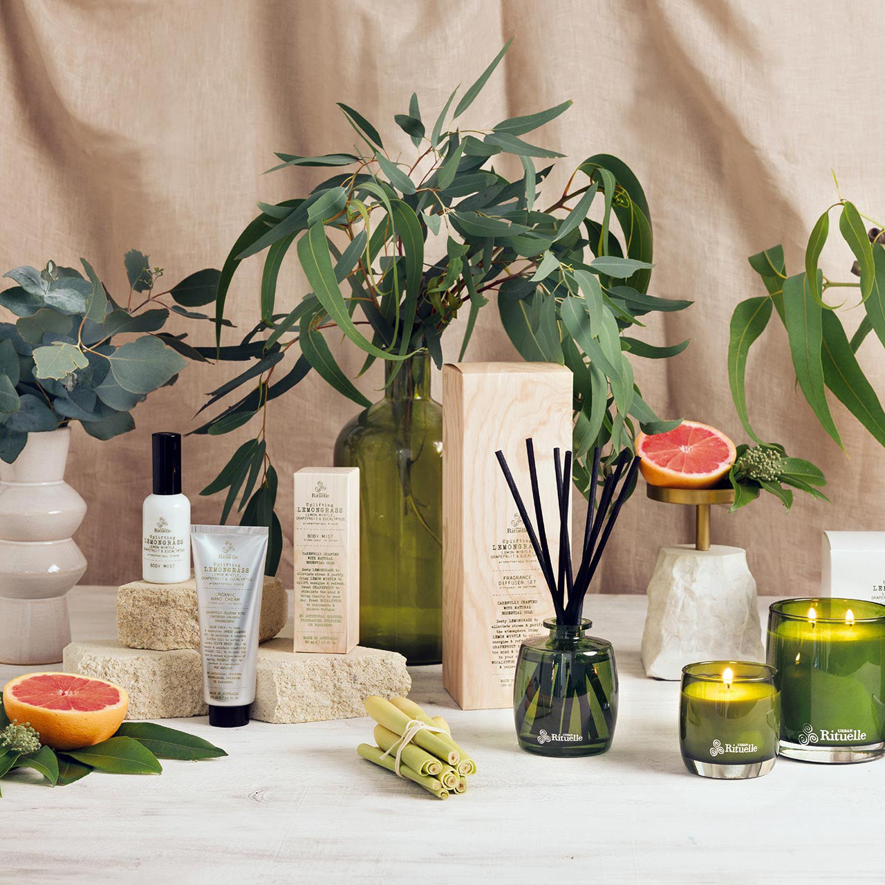 Lemongrass, Lemon Myrtle, Grapefruit & Eucalyptus<br> TESTER: Organic Hand Cream