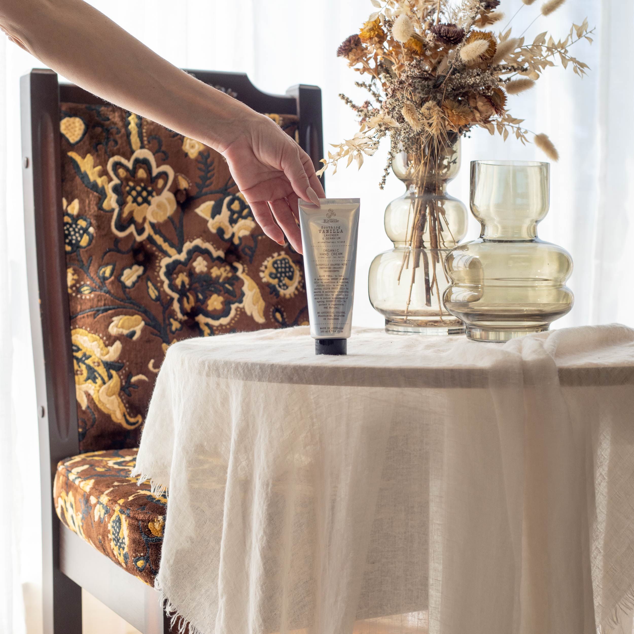 Vanilla, Lavender & Geranium<br> Organic Hand Cream | 100ml