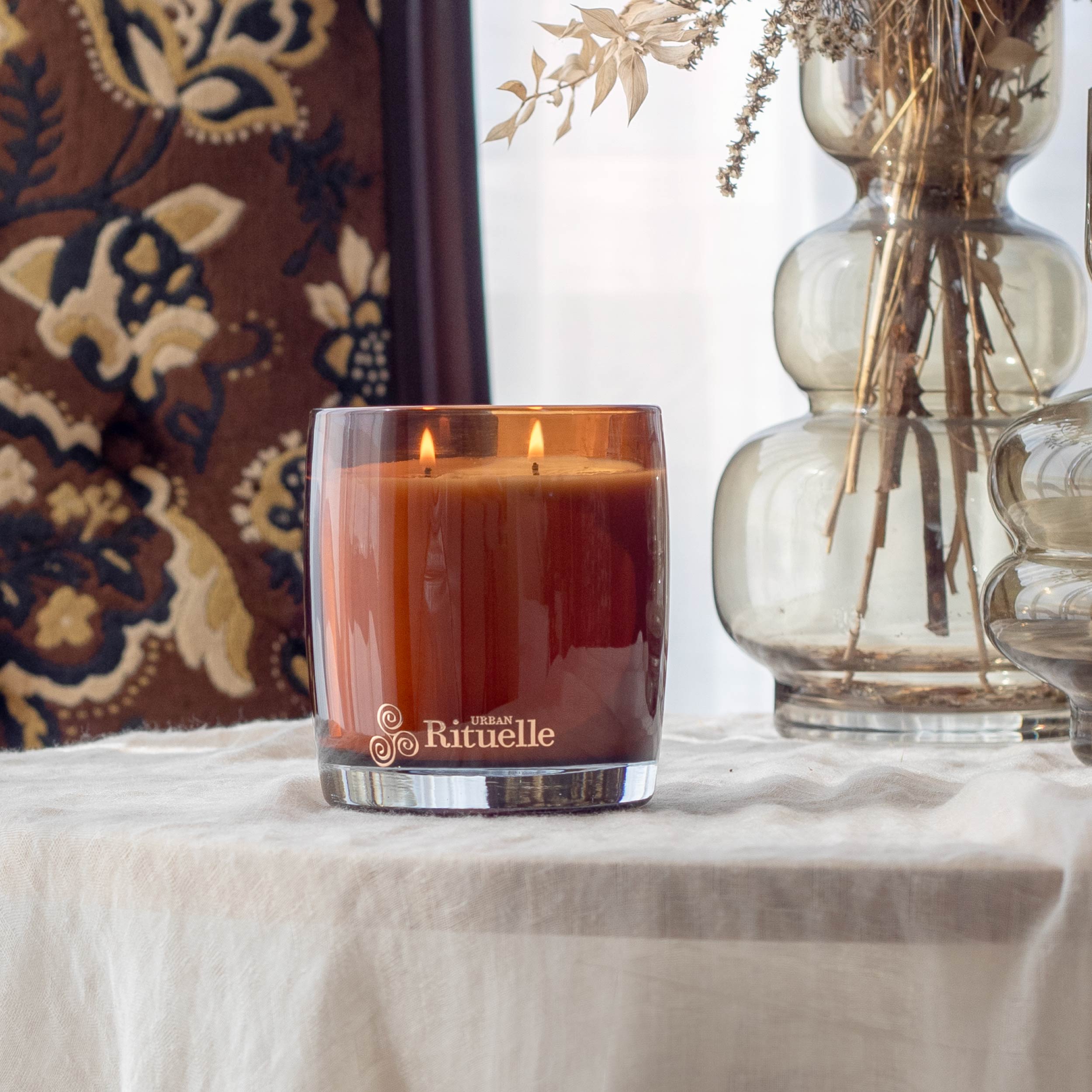 Mandarin, Basil & Lime<br> Scented Soy Candle | 400gm