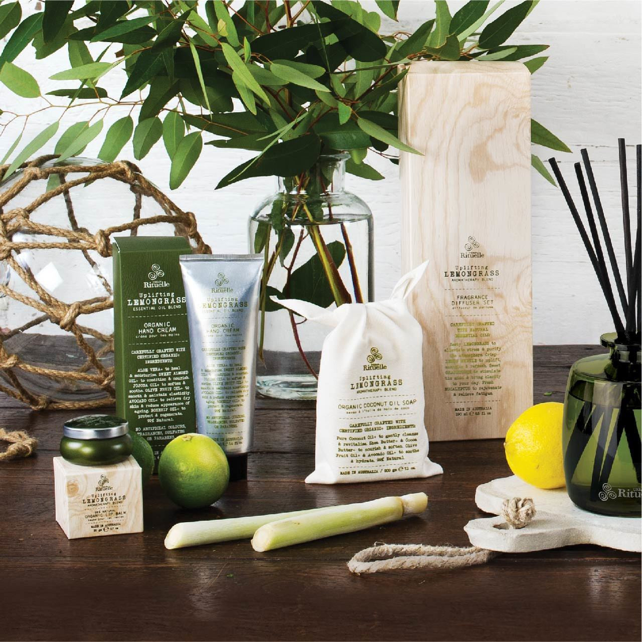 Lemongrass, Lemon Myrtle, Grapefruit & Eucalyptus<br> TESTER: Organic Hand Cream