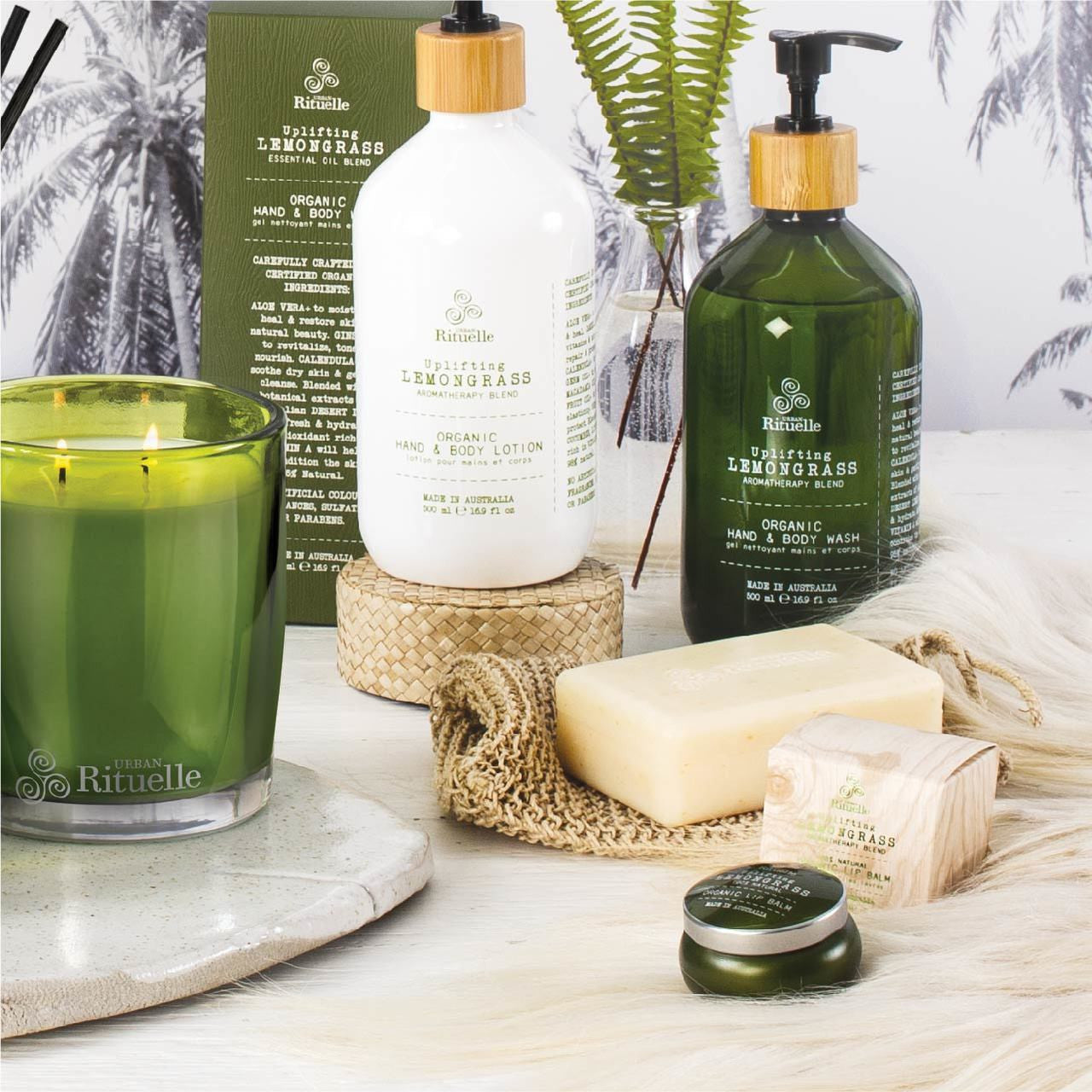 Lemongrass, Lemon Myrtle, Grapefruit & Eucalyptus<br> Hand & Body Lotion | 500ml