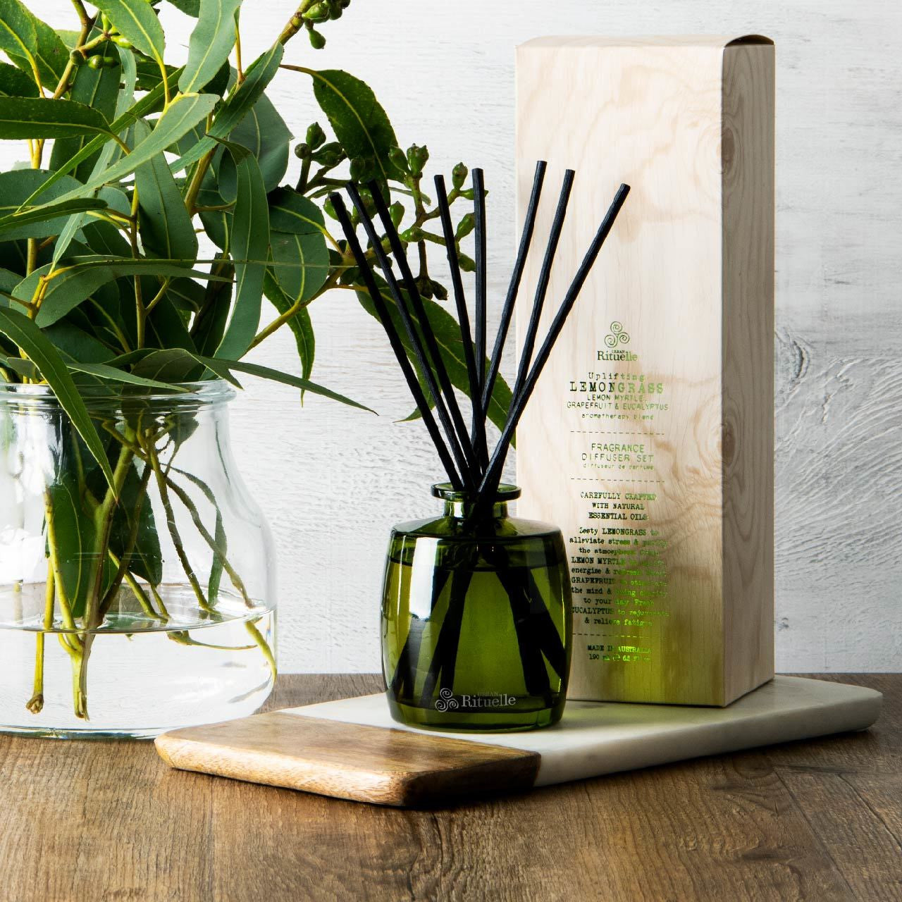 Flourish Organics<br> Single Fragrance Package - Lemongrass, Lemon Myrtle, Grapefruit & Eucalyptus