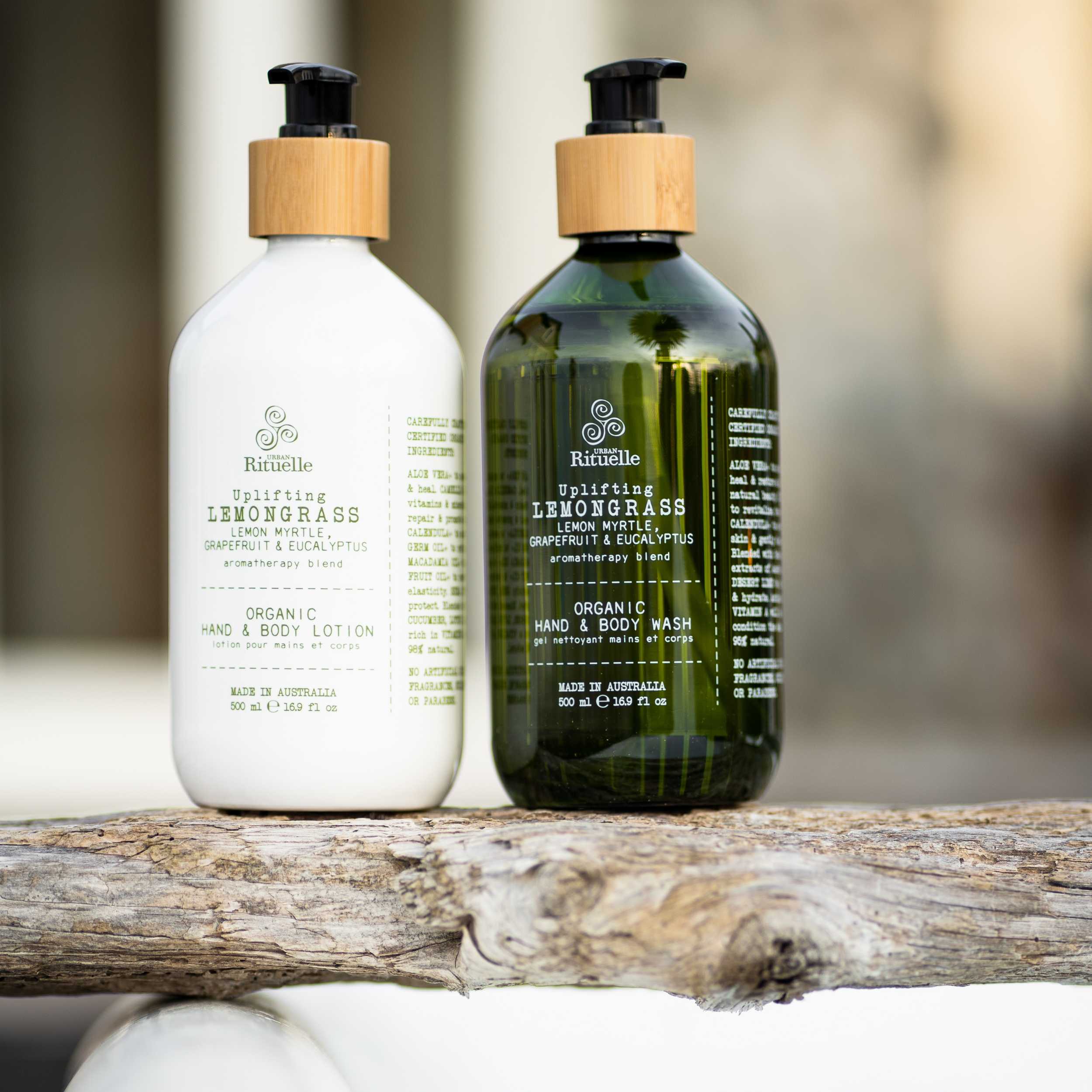 Lemongrass, Lemon Myrtle, Grapefruit & Eucalyptus<br> Hand & Body Lotion | 500ml