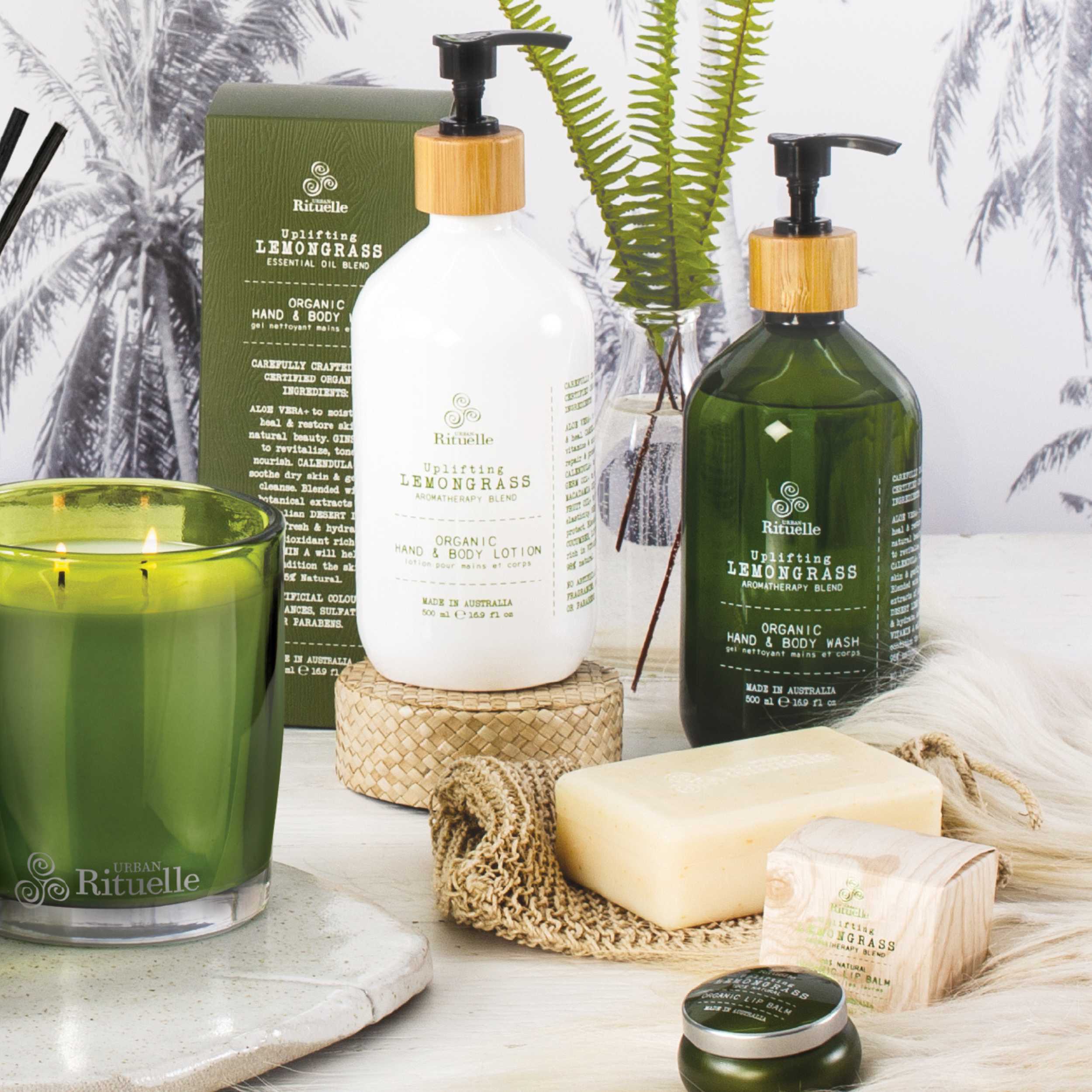 Lemongrass, Lemon Myrtle, Grapefruit & Eucalyptus<br> Hand & Body Lotion | 500ml