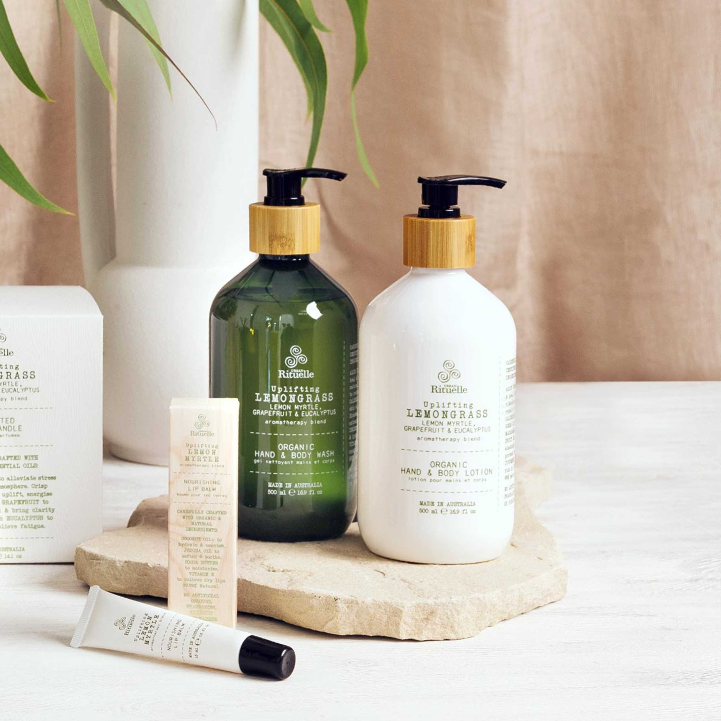 Lemongrass, Lemon Myrtle, Grapefruit & Eucalyptus<br> Hand & Body Lotion | 500ml