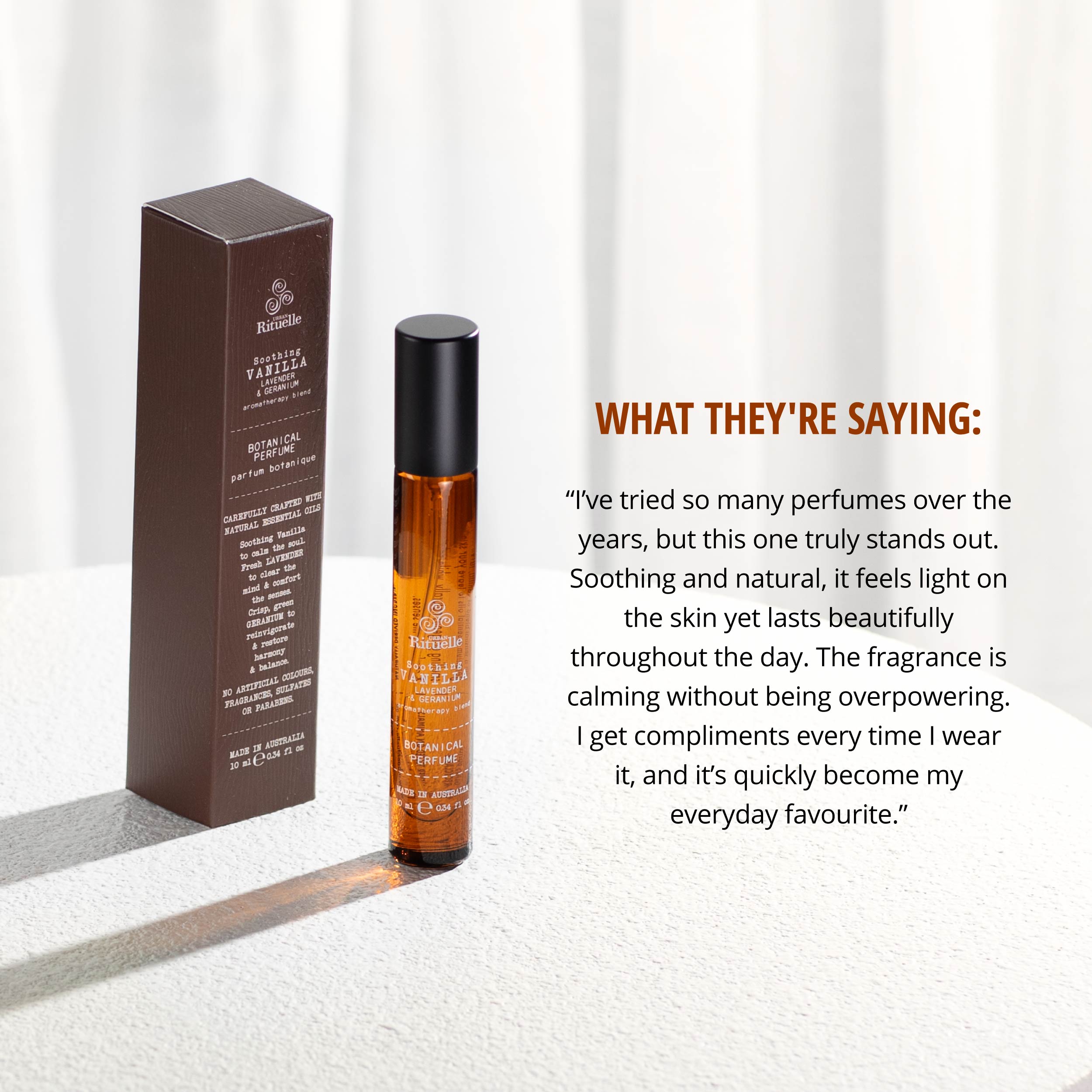 Flourish Organics <br> Botanical Perfume Point of Sale Package