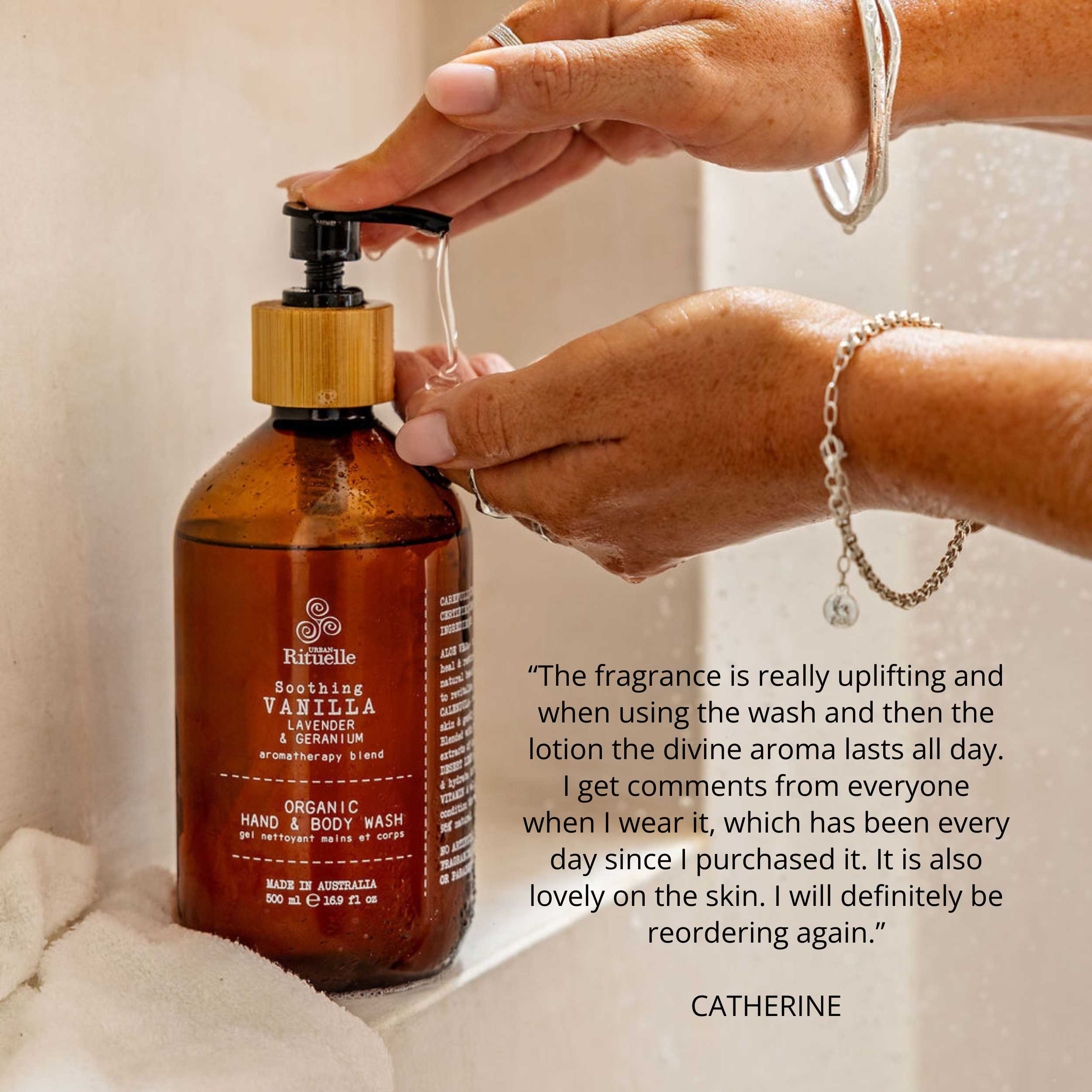 Vanilla, Lavender & Geranium<br> Hand & Body Wash | 500ml