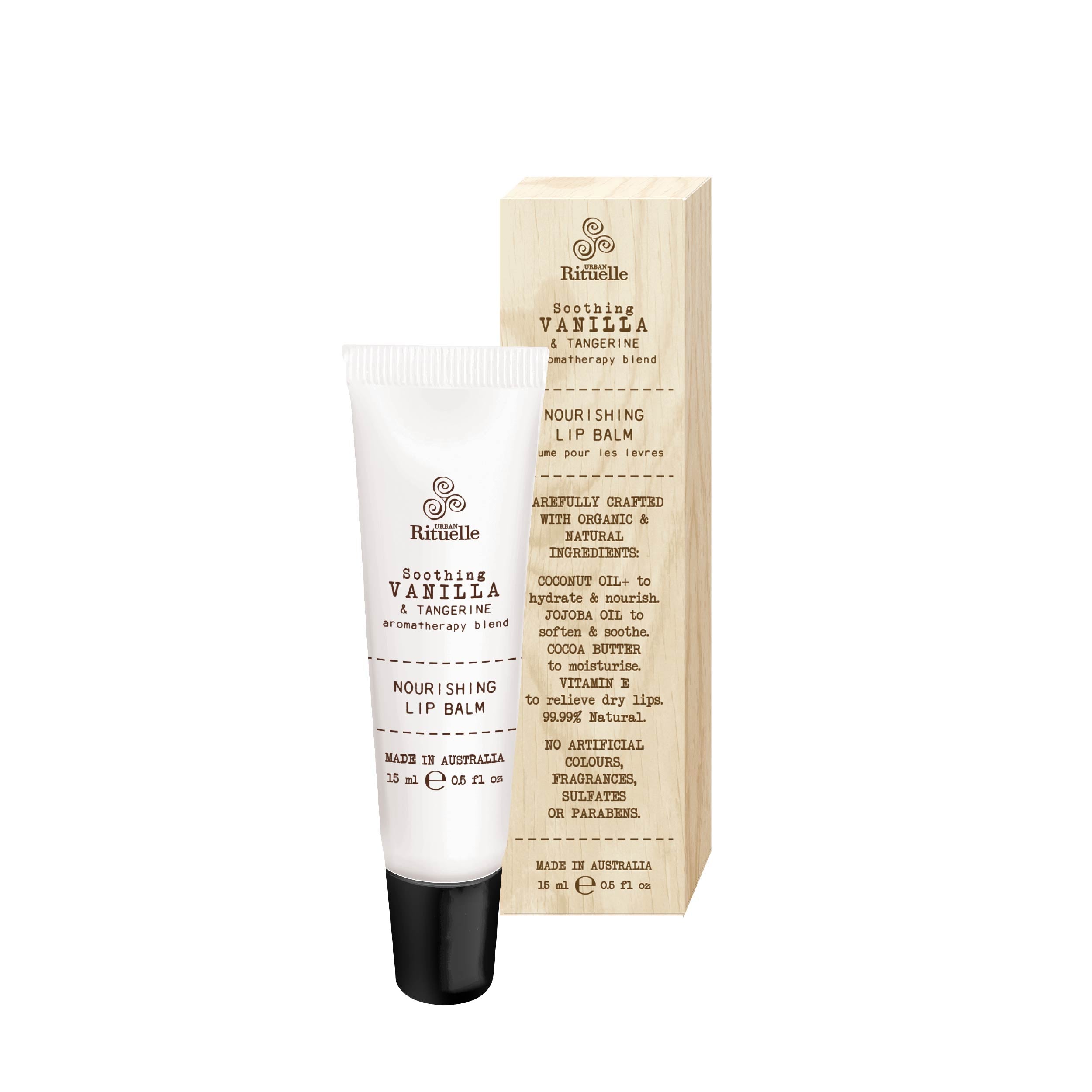 Vanilla & Tangerine Blend<br> TESTER: Nourishing Lip Balm