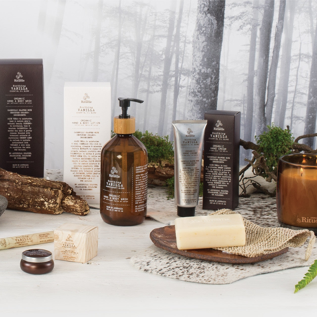 Flourish Organics<br> Single Fragrance Package - Vanilla, Lavender & Geranium