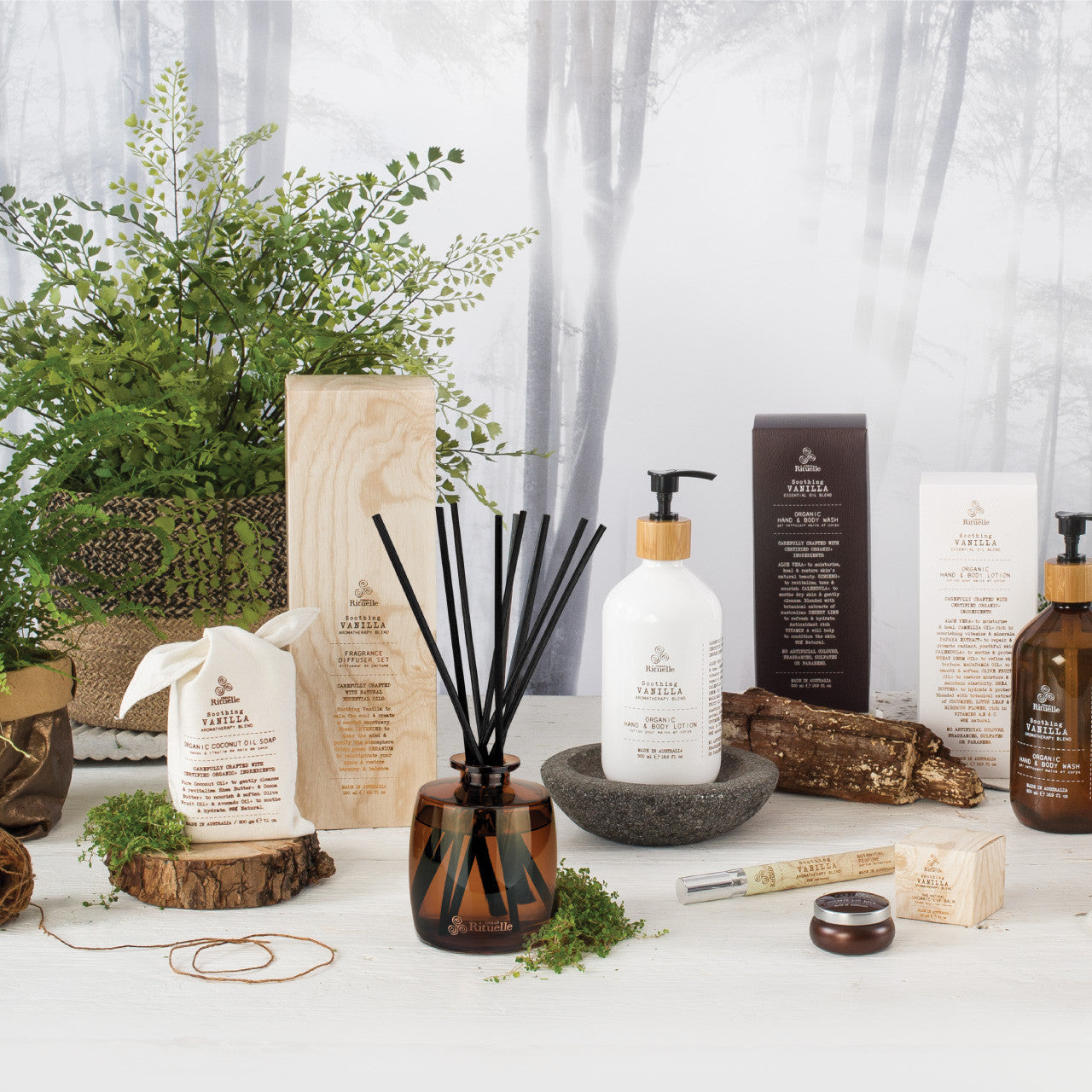 Vanilla, Lavender & Geranium<br> Fragrance Diffuser Set | 220ml