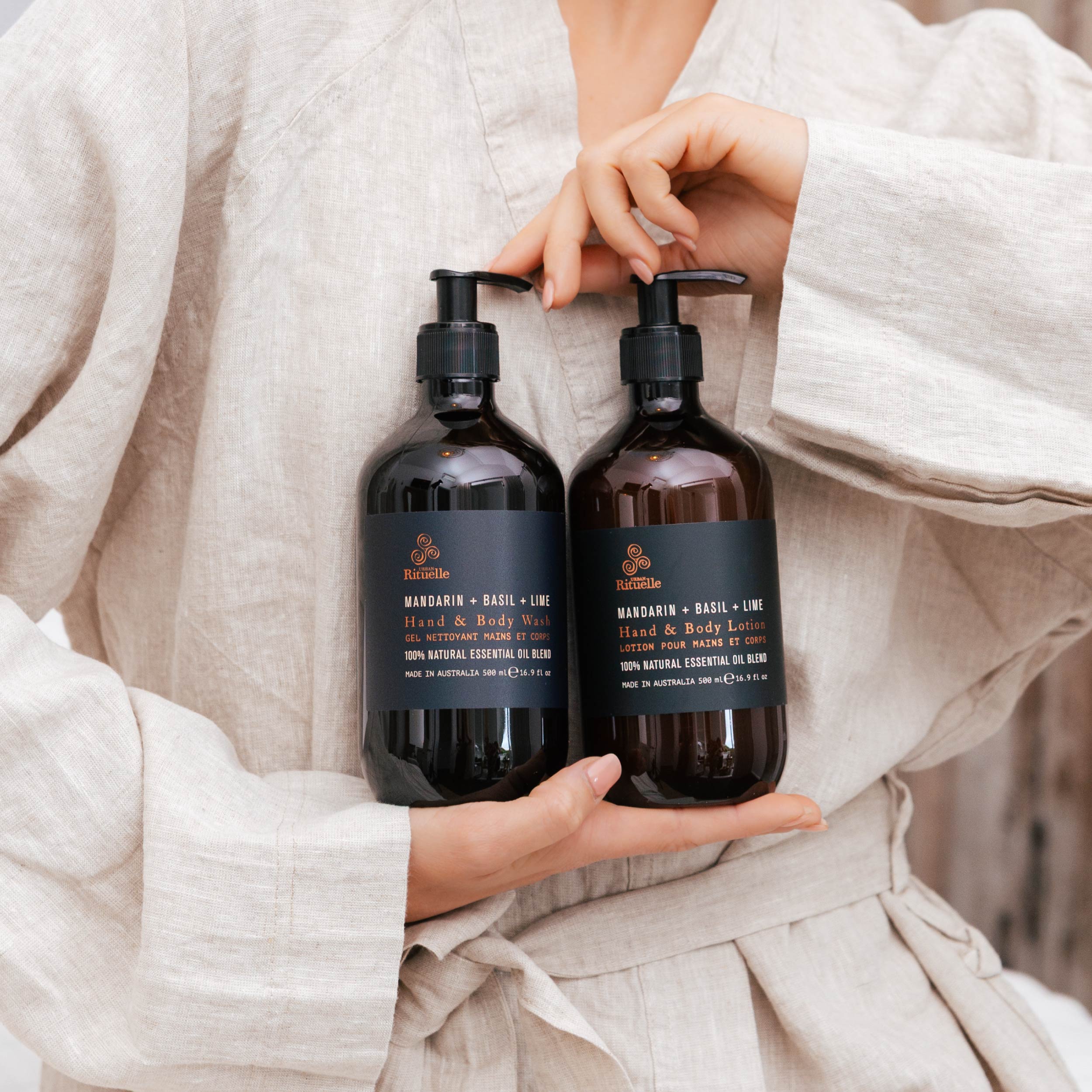 Mandarin, Basil & Lime<br> Hand & Body Wash | 500ml