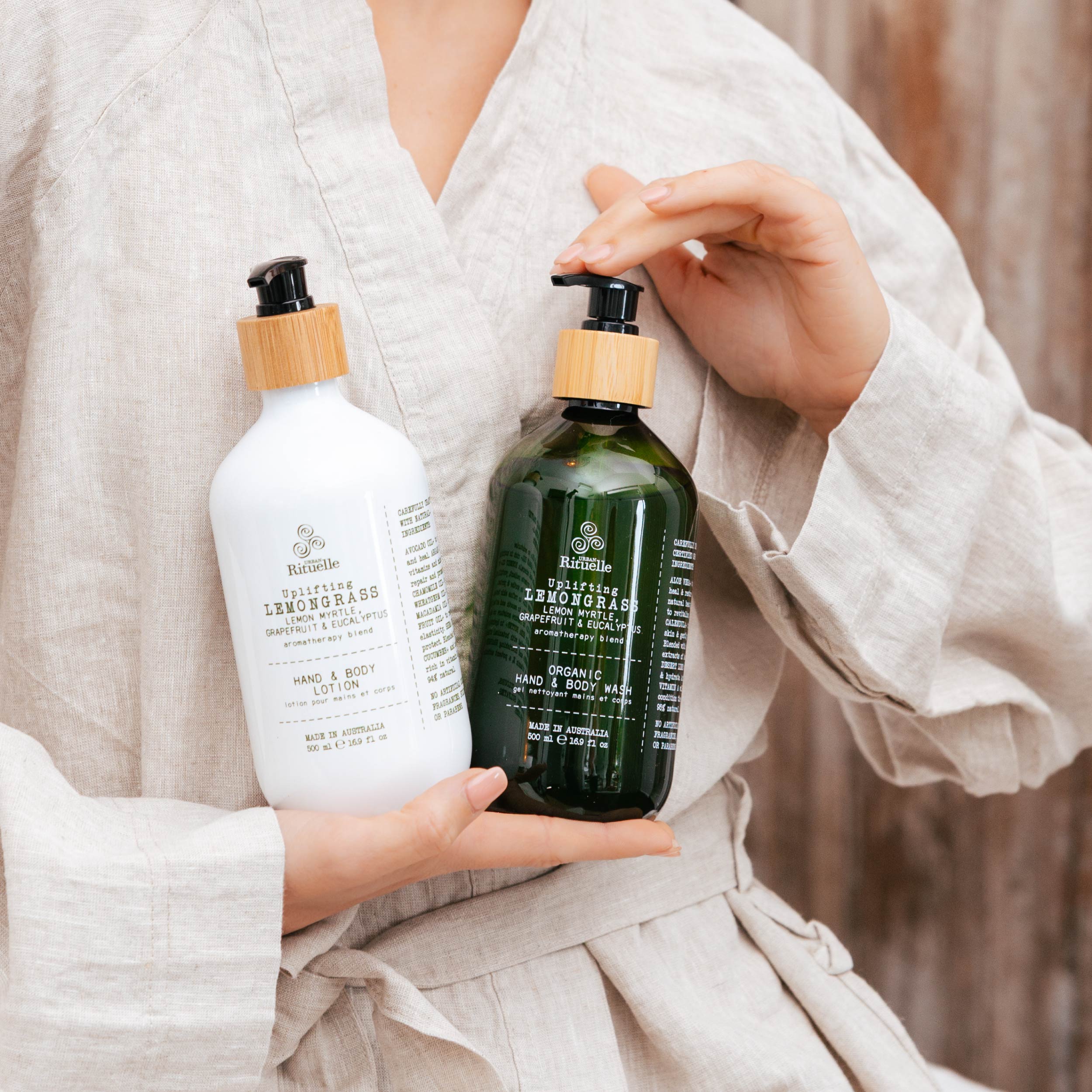 Lemongrass, Lemon Myrtle, Grapefruit & Eucalyptus<br> Hand & Body Lotion | 500ml