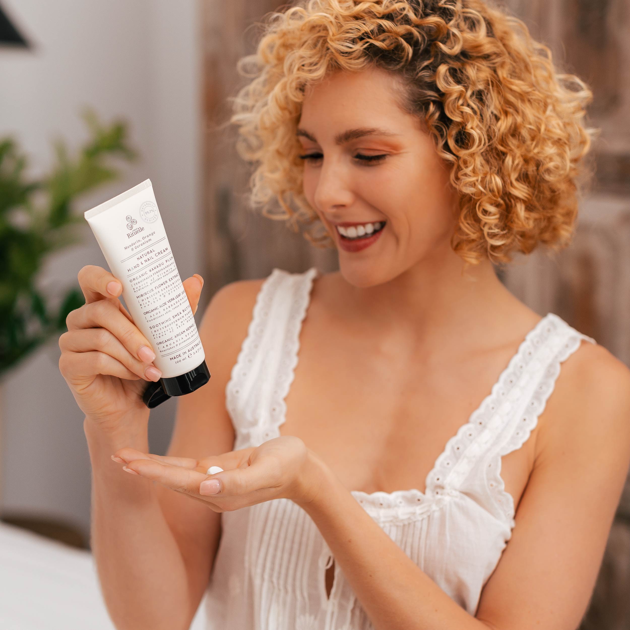 Mandarin, Orange & Geranium<br> Natural Hand & Nail Cream | 100ml